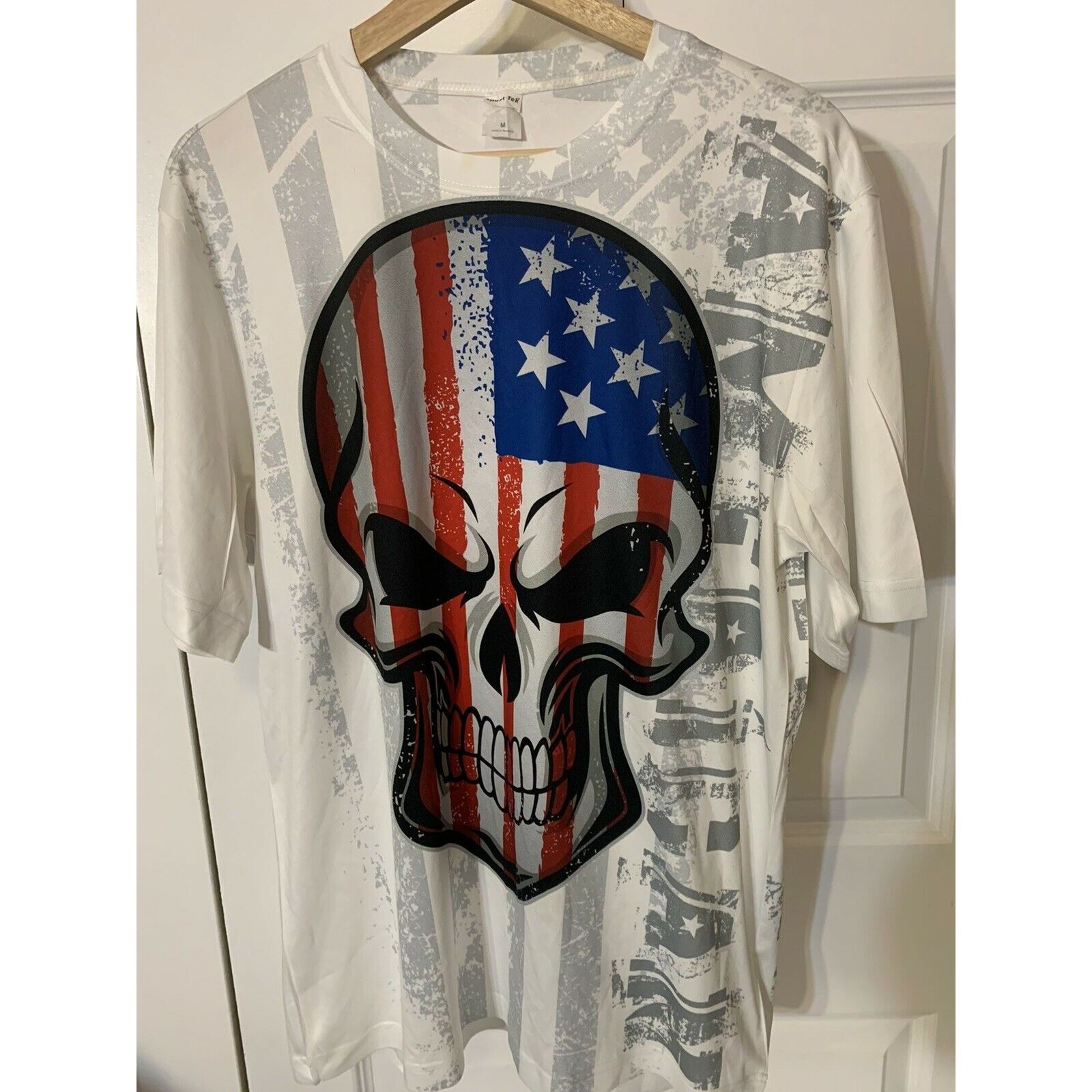 Other Sport Trek American "Red White And Blue Skull" Fancy Sz M No Size US M / EU 48-50 / 2 - 1 Thumbnail