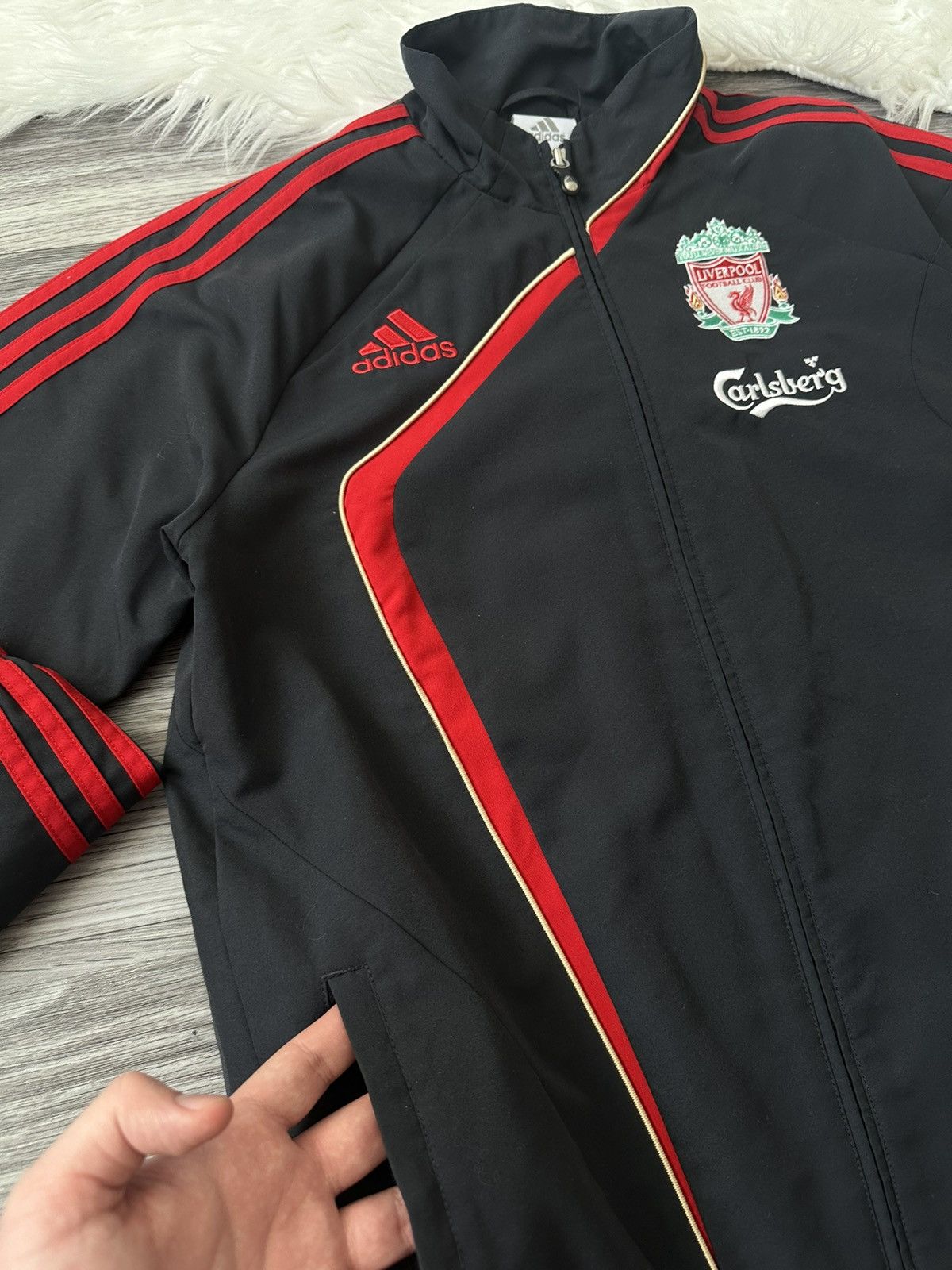 Adidas Adidas Liverpool Vintage 2008-2009 Tracksuit Galsberg hype Size US M / EU 48-50 / 2 - 6 Thumbnail