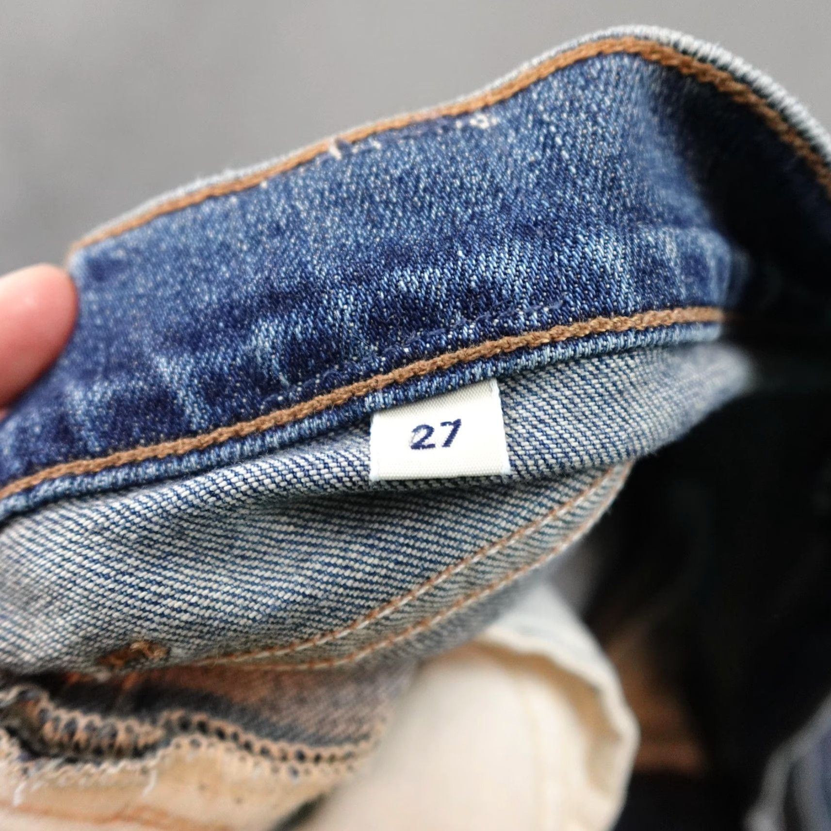 Citizens Of Humanity VINTAGE Citizens of Humanity Jeans Womens 27 Blue Distressed Flare USA 1547-357 Size 27" / US 4 / IT 40 - 5 Thumbnail
