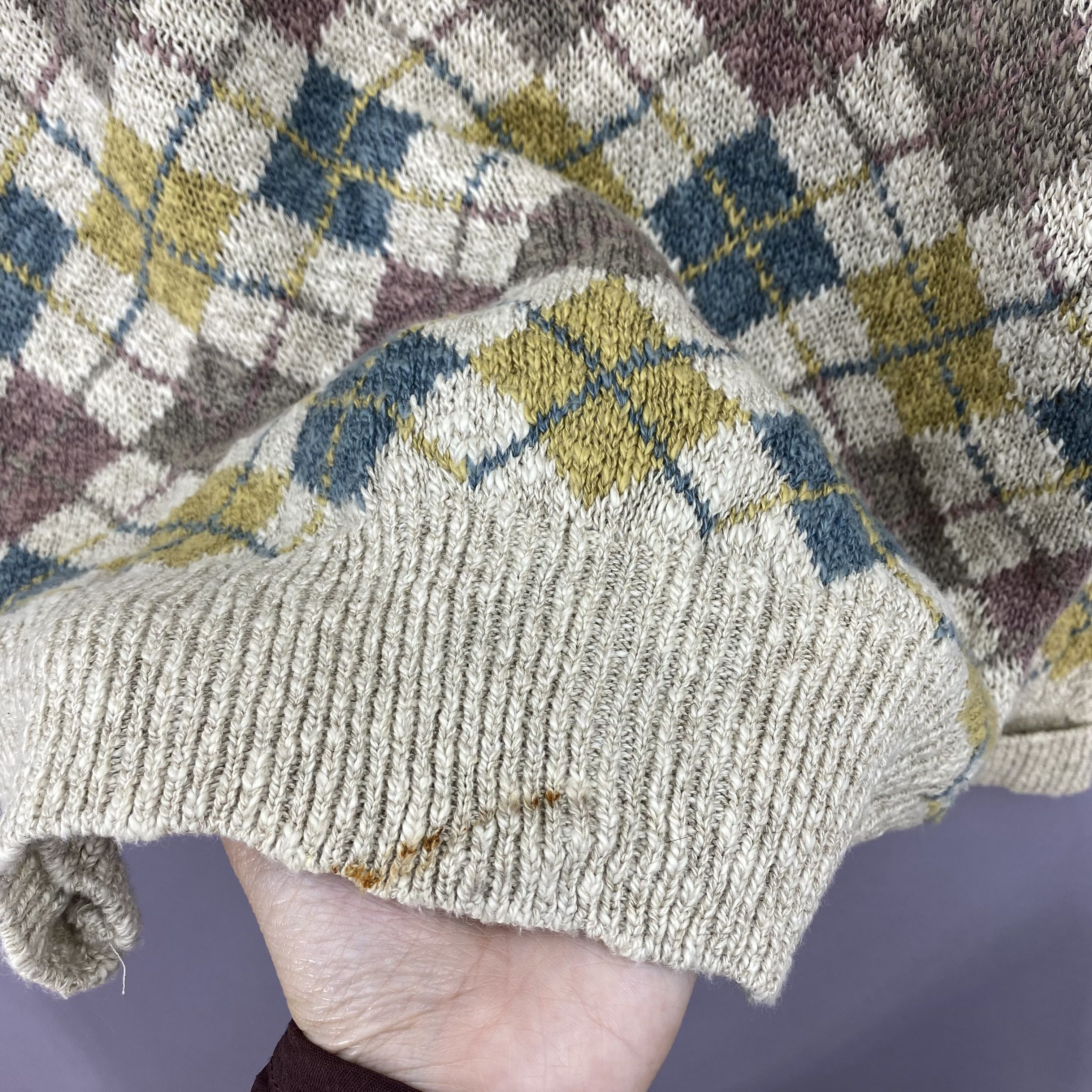 Brooks Brothers Vintage Brooks Brothers Argyle Sweater Pullover Knitwear Size US S / EU 44-46 / 1 - 11 Thumbnail