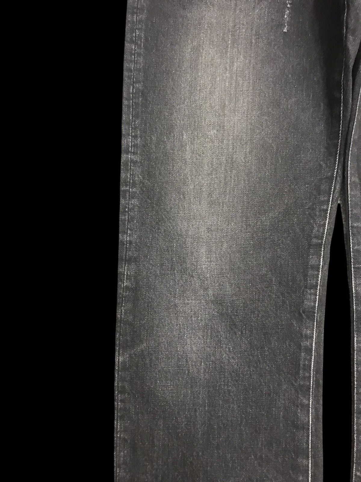 Japanese Brand 💥ARCHIVAL💥VERY RARE BLACK WASH VIRUS DISTRESSED DENIM F212 Size US 32 / EU 48 - 6 Thumbnail