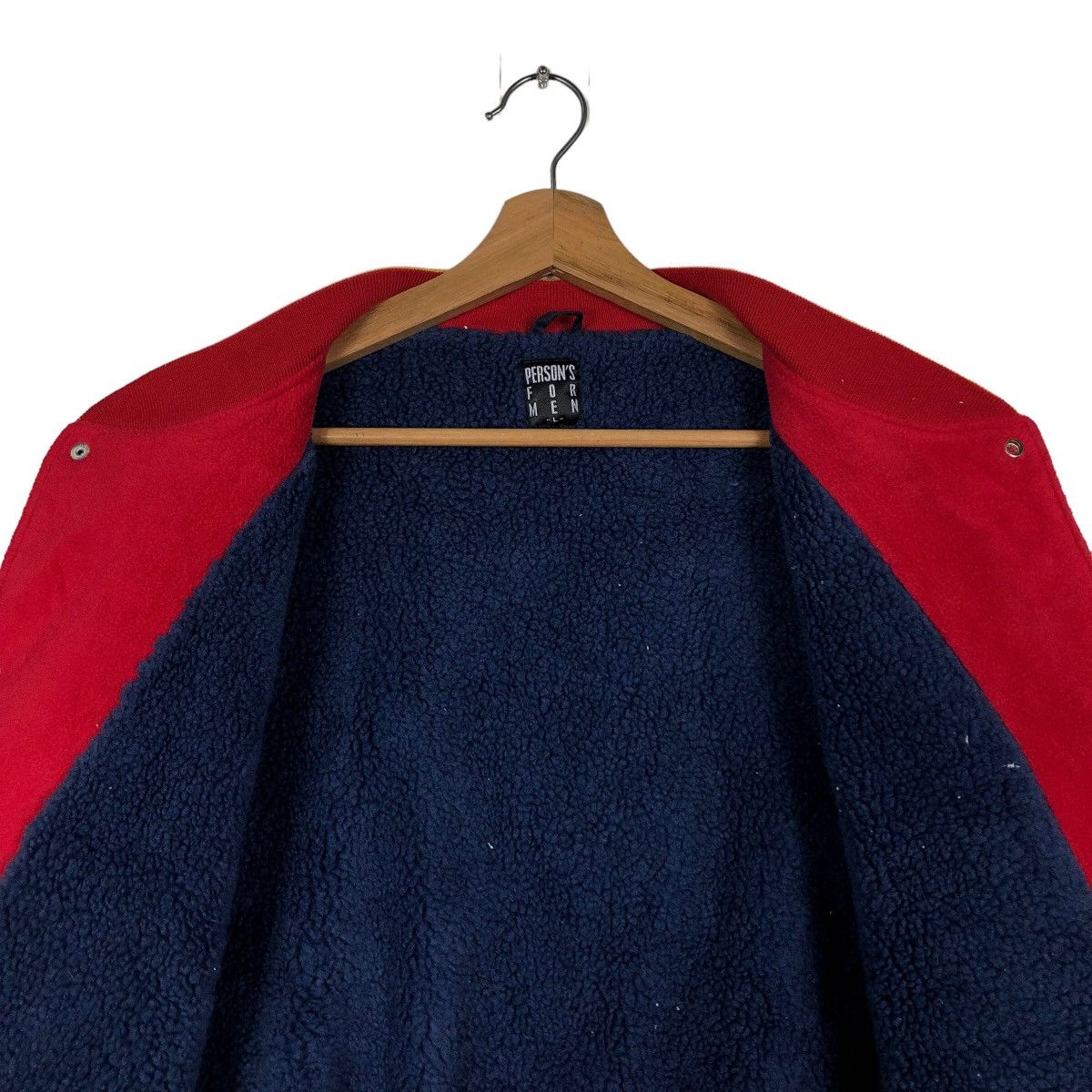 Japanese Brand 🔥Person For Men Varsity Jacket Big Logo Spell Out Size US L / EU 52-54 / 3 - 13 Thumbnail