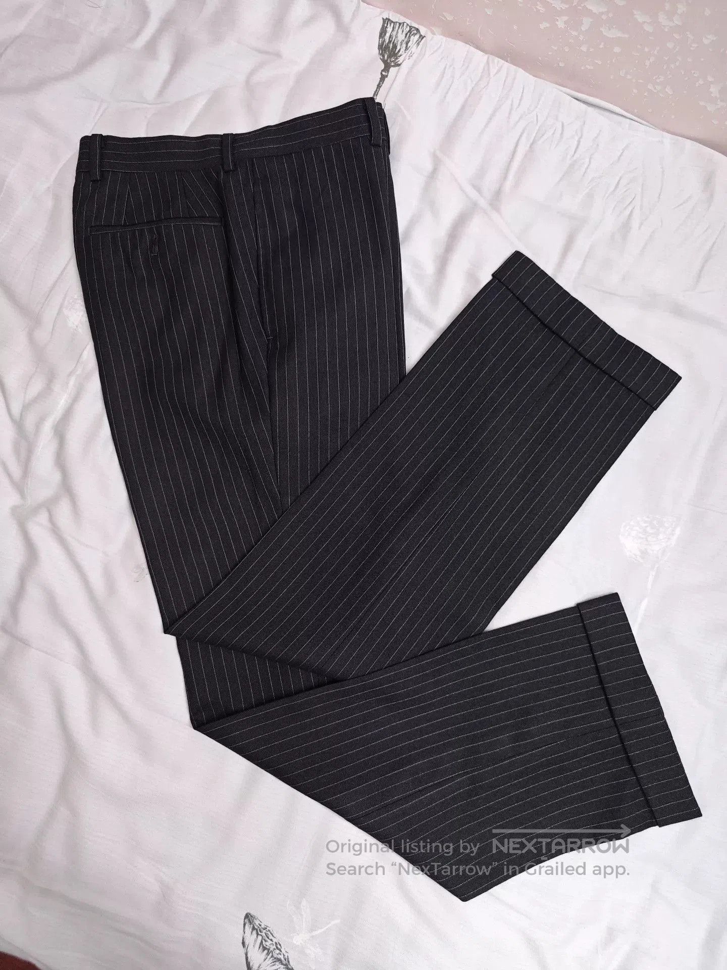 Ring Jacket Japanese Wool and Linen Suit Set. Size US S / EU 44-46 / 1 - 9 Thumbnail