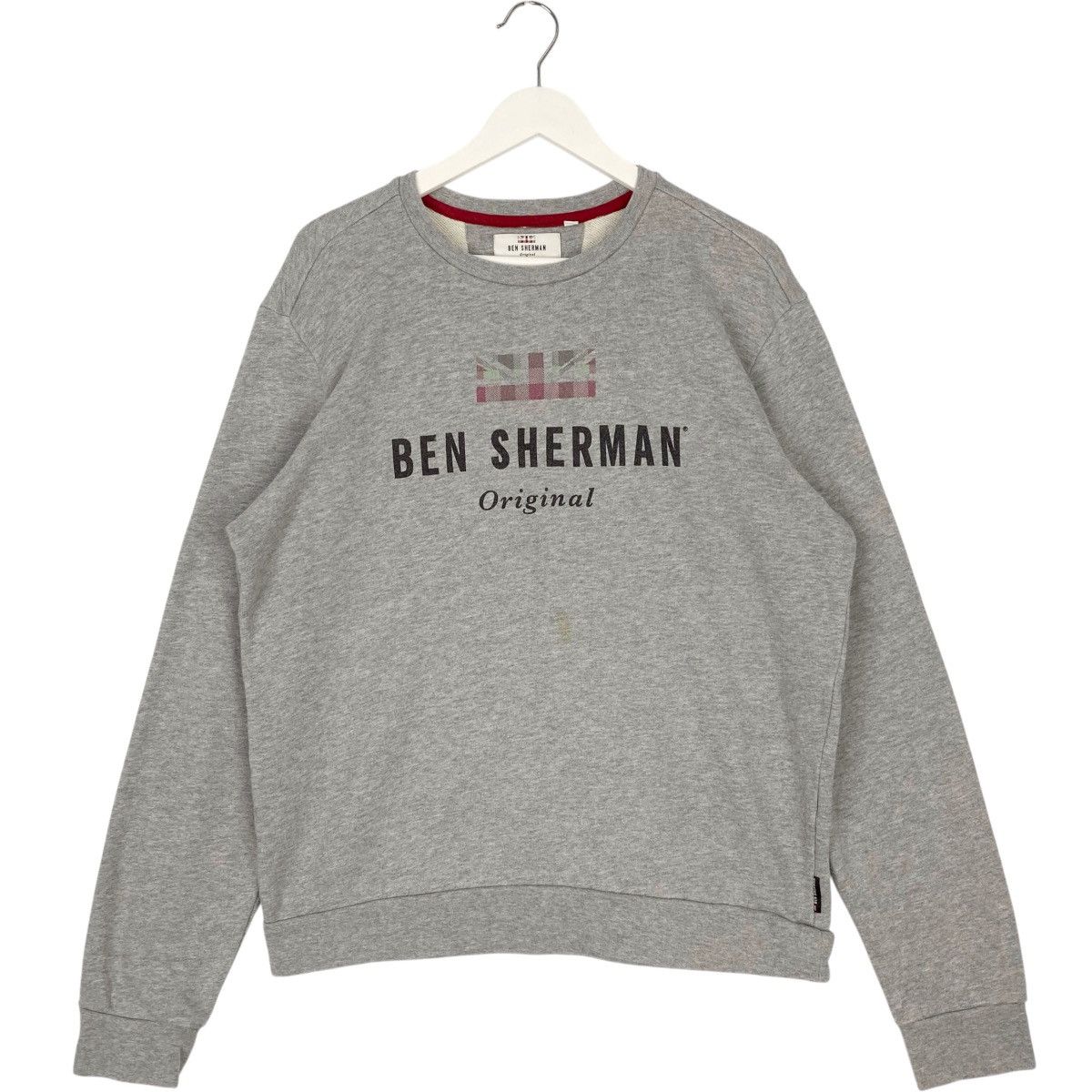 Vintage Vintage Ben Sherman Sweatshirt Crewneck Grey Pullover Size M Size US M / EU 48-50 / 2 - 1 Thumbnail