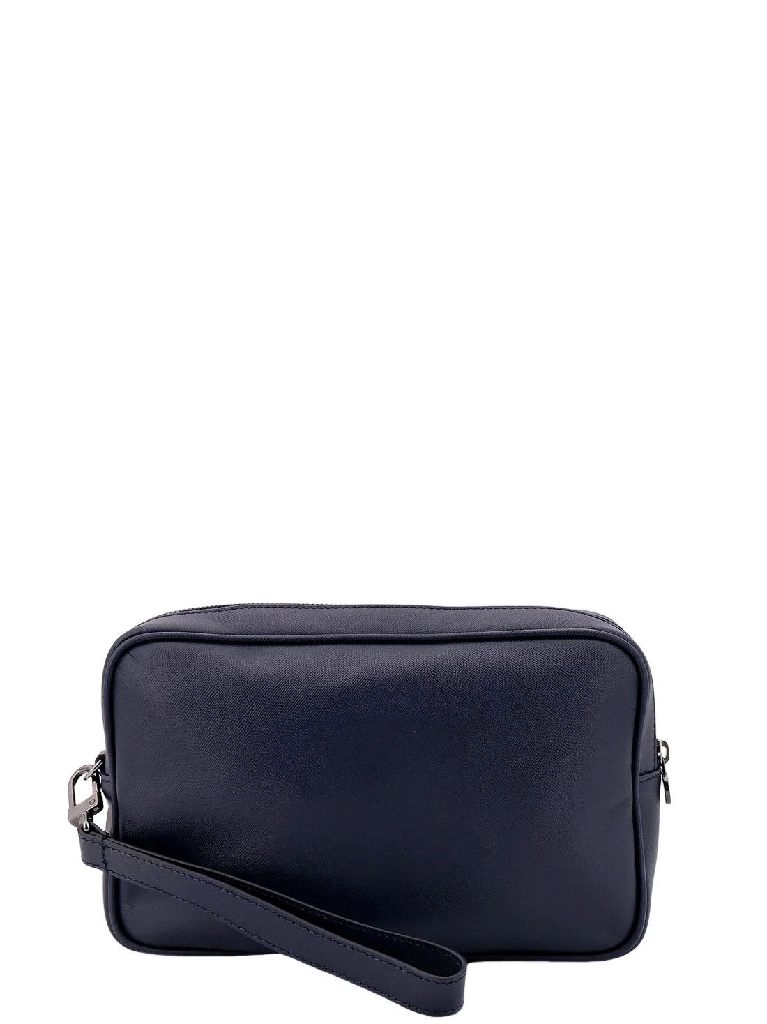 Kiton KITON Blue Leather Clutch New & Authentic Size ONE SIZE - 2 Thumbnail