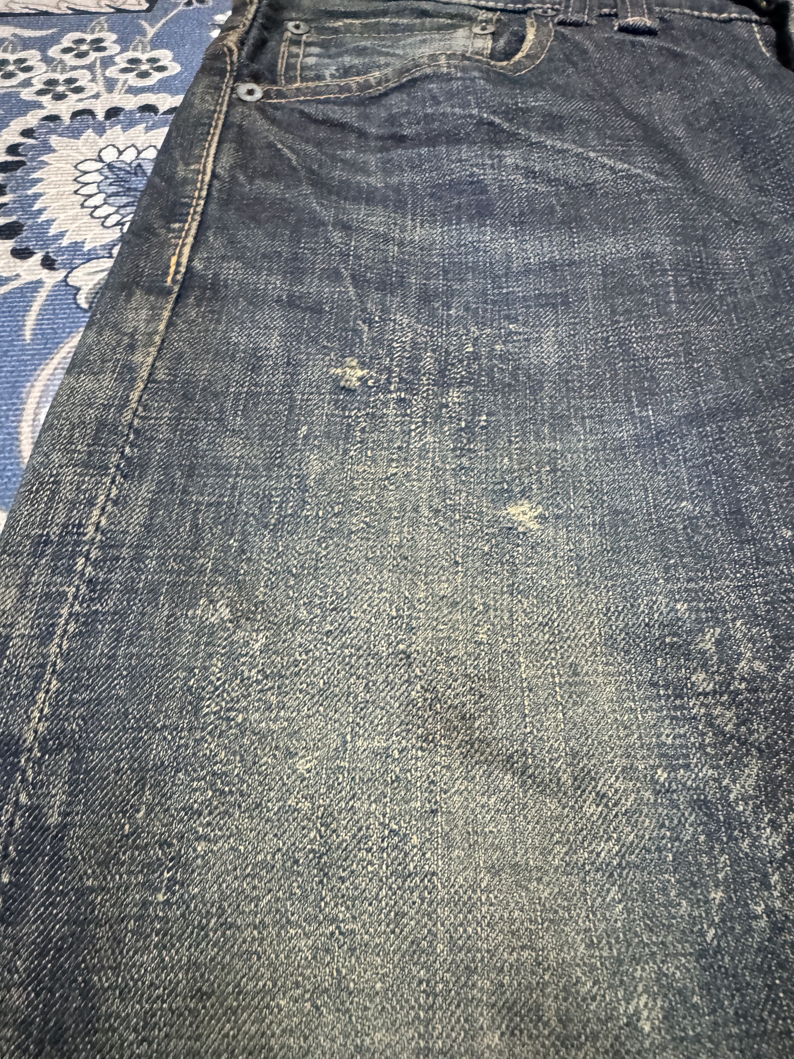 ANACHRONORM × Japanese Brand Anachronorm Rusty The New Vintage Distressed Style Jeans Size US 30 / EU 46 - 9 Thumbnail