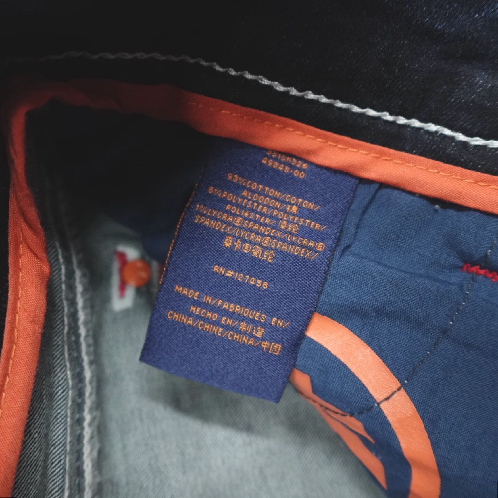 Vintage VINTAGE American Fighter Jeans Slim Men's 28x32 Distressed Denim 5-Pocket Buckle Eagle Colton 90s Mens Jeans Size US 28 / EU 44 - 6 Thumbnail