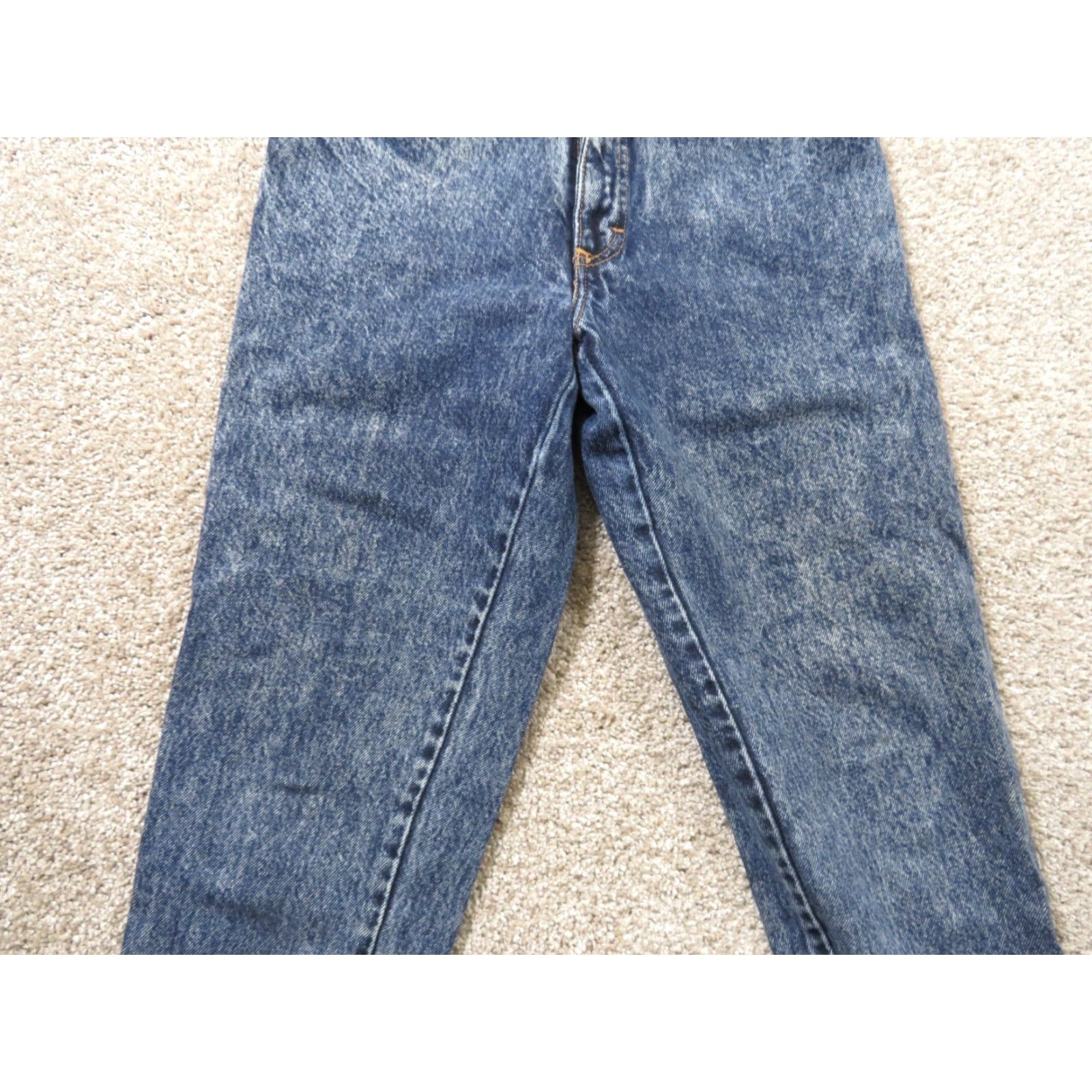 Denime VINTAGE Filippo Totti High-Rise Mom Denim Jeans Women 9/10 26x27.5 Acid-Washed Cotton 100% Denim Western 80s 90s 70s Casual Womens Size 30" / US 8 / IT 44 - 3 Thumbnail