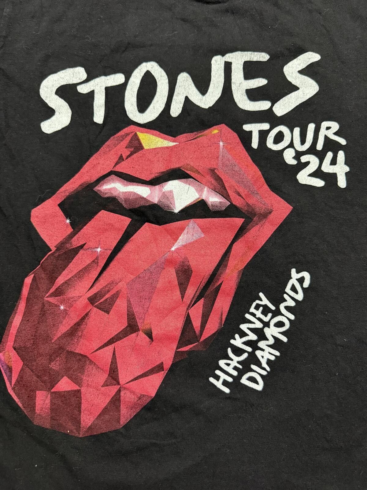 The Rolling Stones Rolling Stones Hackney Diamonds Tour Concert Merch 2024 Size ONE SIZE - 2 Thumbnail