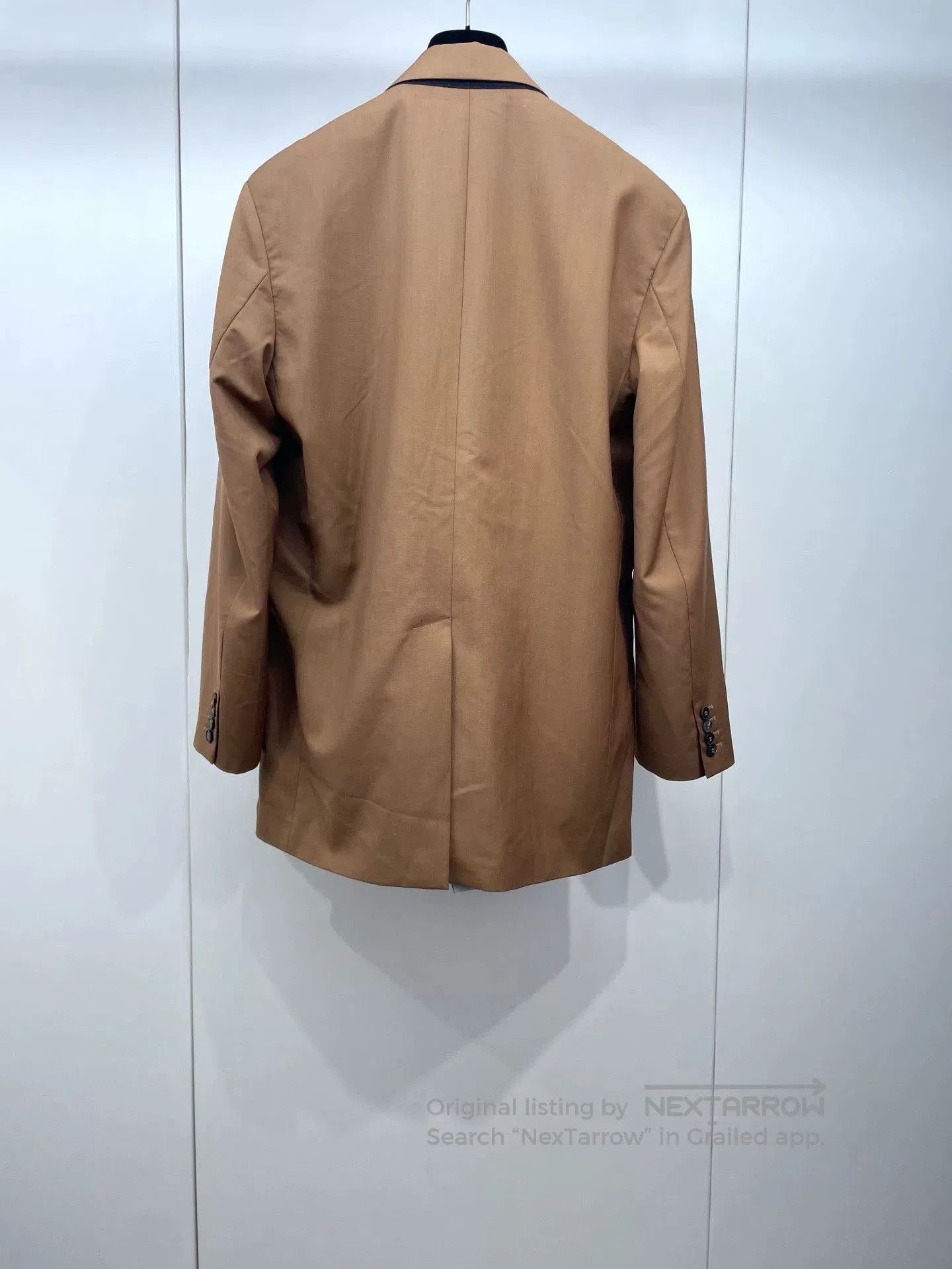 Valentino Valentino Brown Casual Suit Top. Size US XL / EU 56 / 4 - 3 Thumbnail