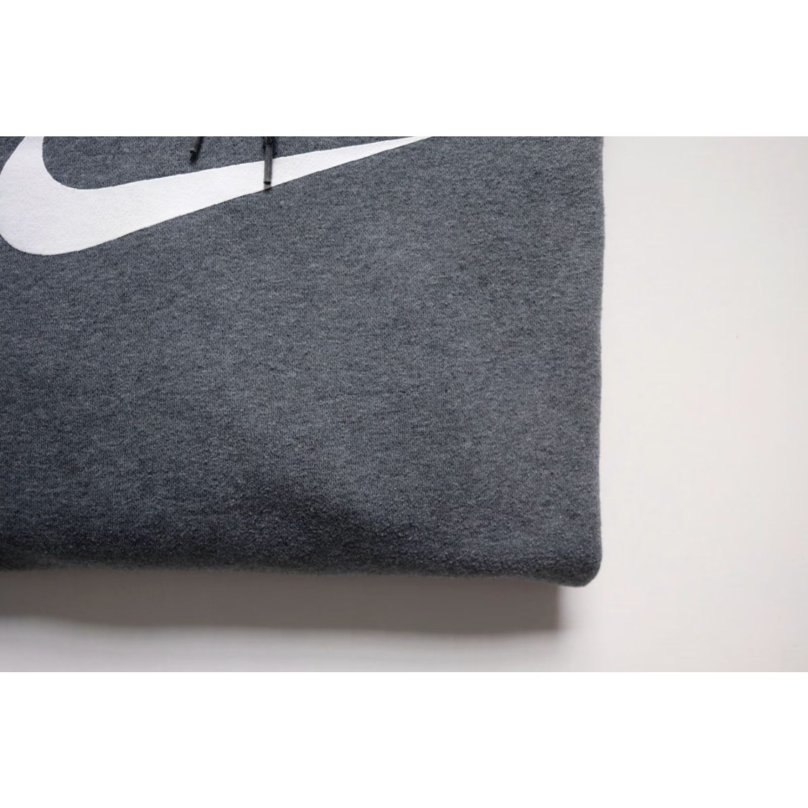 Nike VINTAGE Nike Hoodie VTG Y2K RETRO BIG SWOOSH Gray Sweatshirt Hooded Pullover L Men's Gray 2009 Size US L / EU 52-54 / 3 - 4 Thumbnail