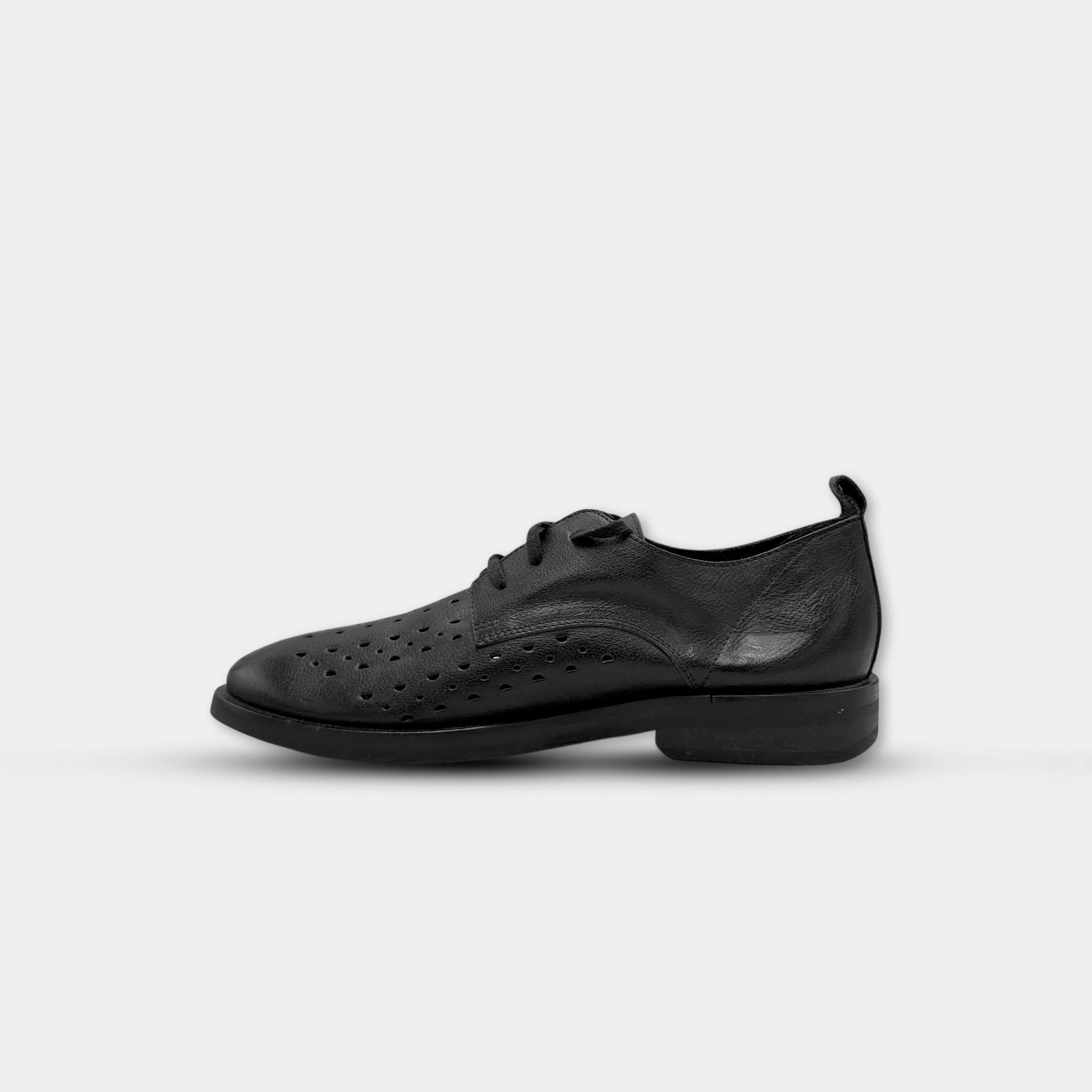 Ann Demeulemeester Ann Demeulemeester Perforated Lace-up Derbies Size US 8.5 / EU 41-42 - 3 Thumbnail