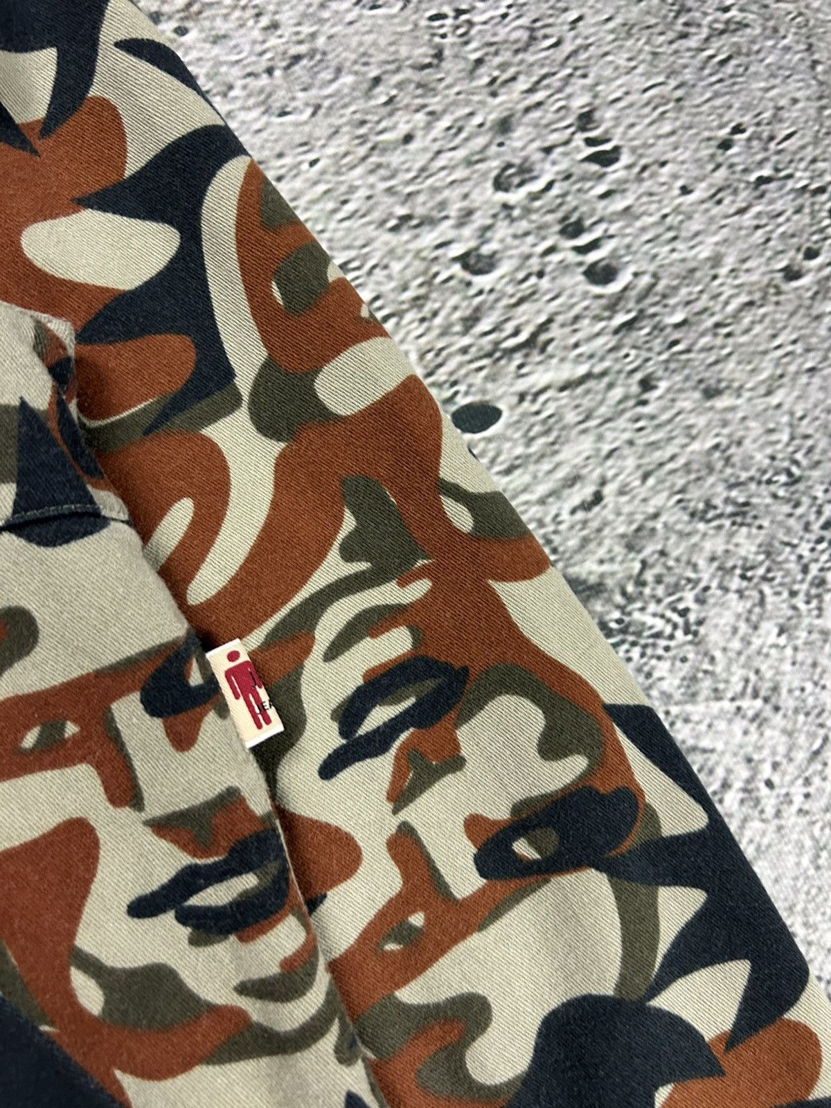 Jean Paul Gaultier Jean Paul Gaultier denim jacket AW 2001 JPG Jeans Faces Camo Size S / US 4 / IT 40 - 6 Thumbnail