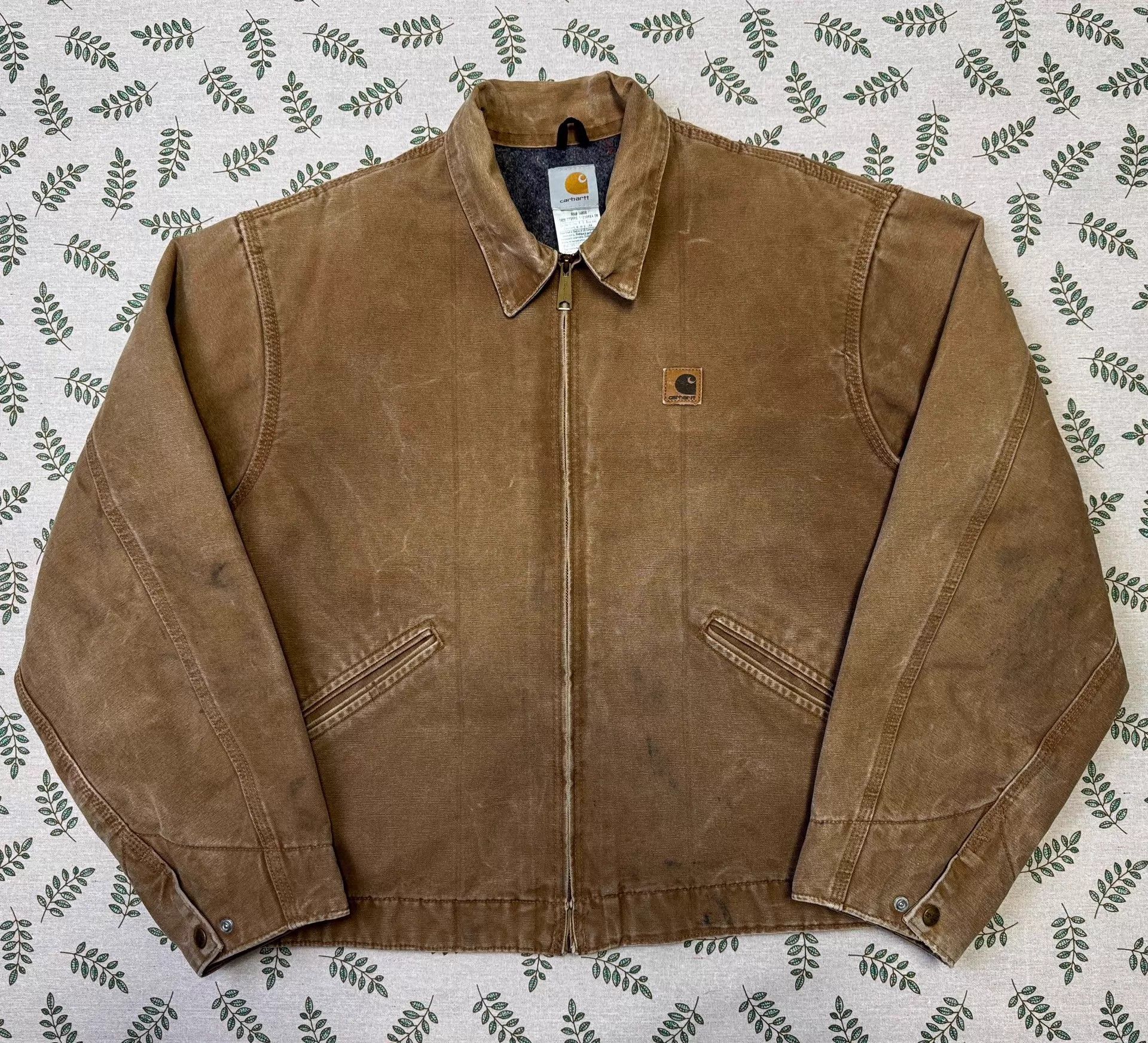 Carhartt Vintage Carhartt J146 Detroit Jacket Brown XL Size US XL / EU 56 / 4 - 2 Thumbnail