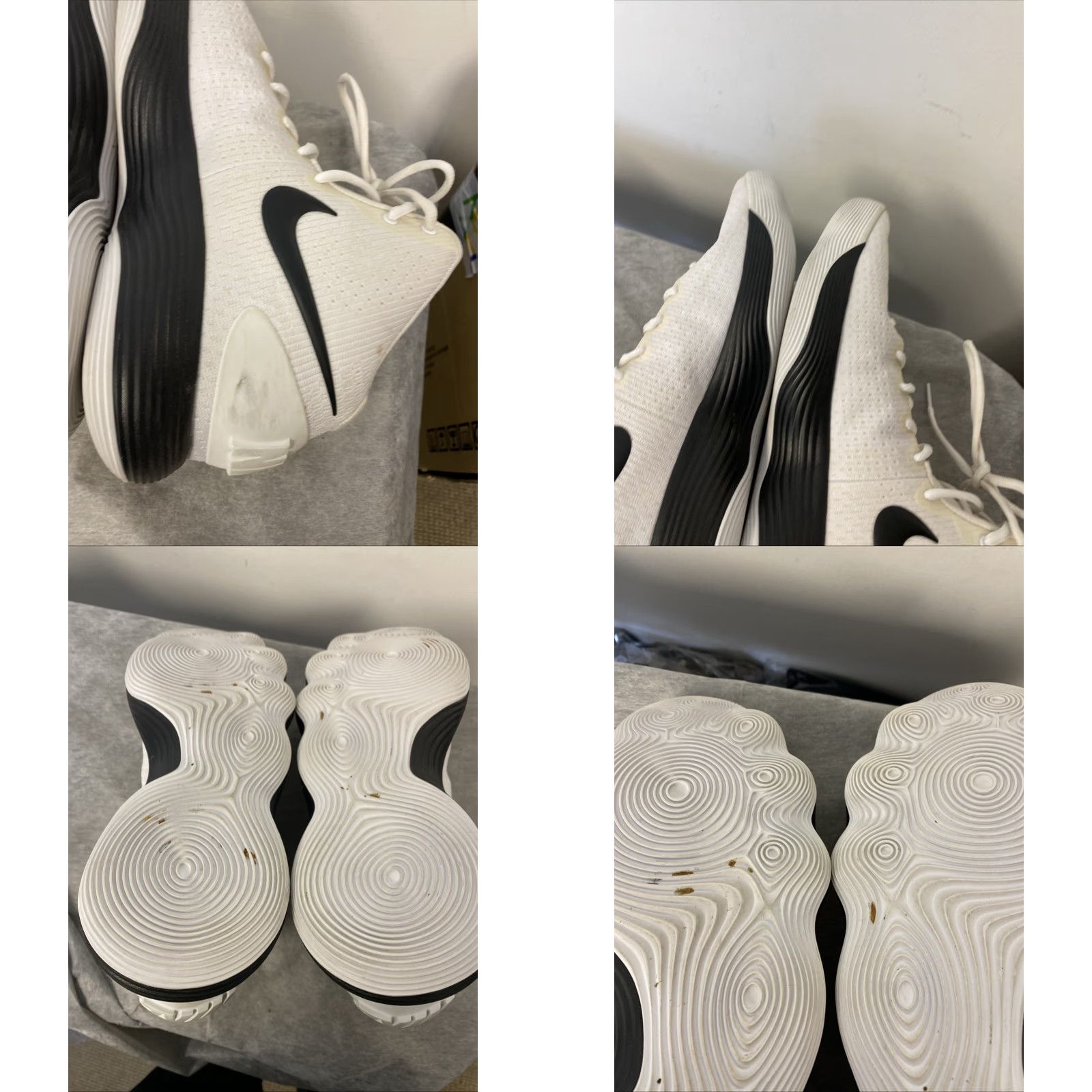 Nike VINTAGE Nike Hyperdunk 2017 Sneaker Mens Adult White 13 14 White/Black 897808-100 Nike Hyperdunk 2017 Size US 13 / EU 46 - 8 Thumbnail