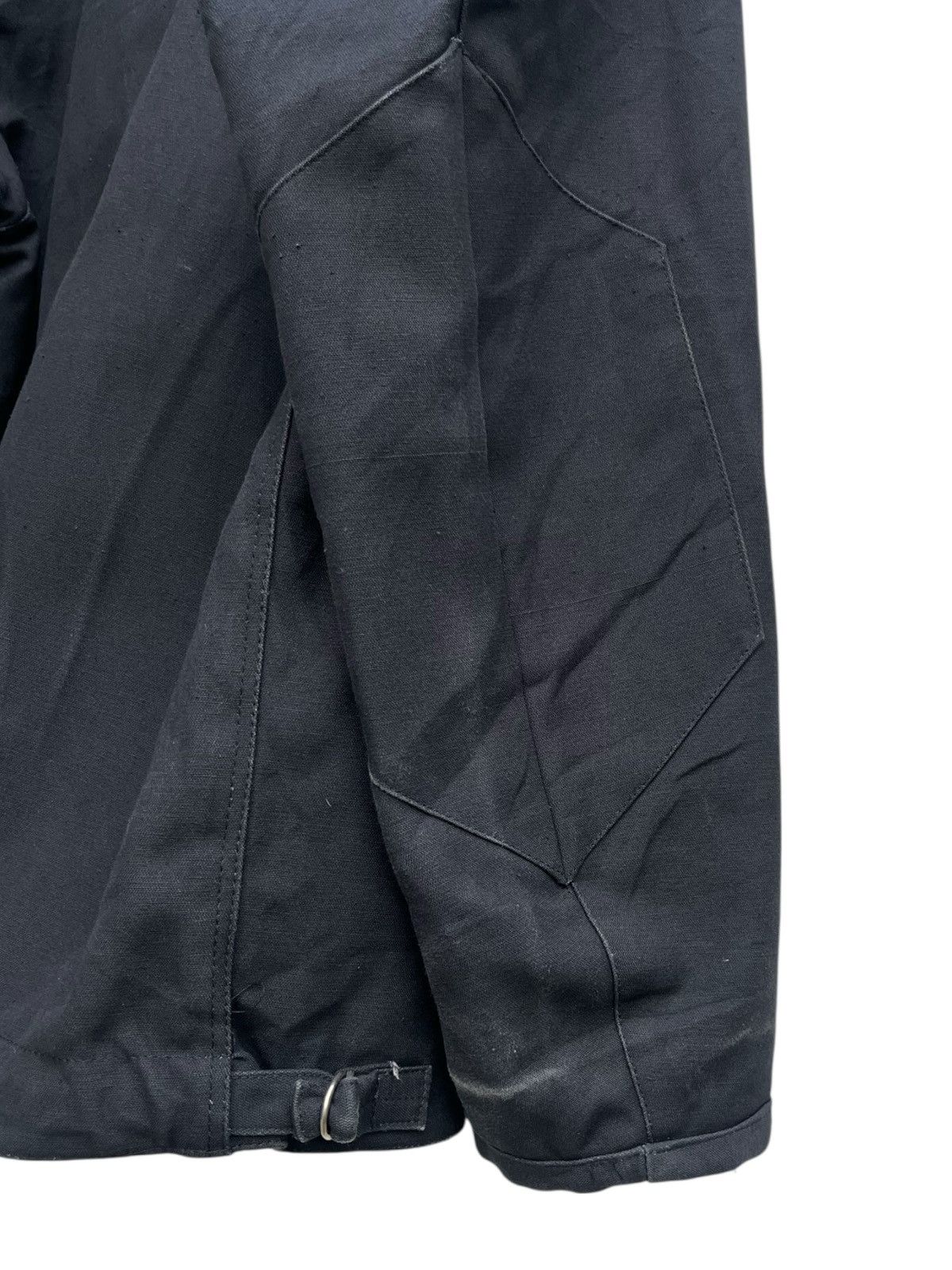 Vintage Vintage Russian Army Deck Jacket Solid Black Size US M / EU 48-50 / 2 - 9 Thumbnail
