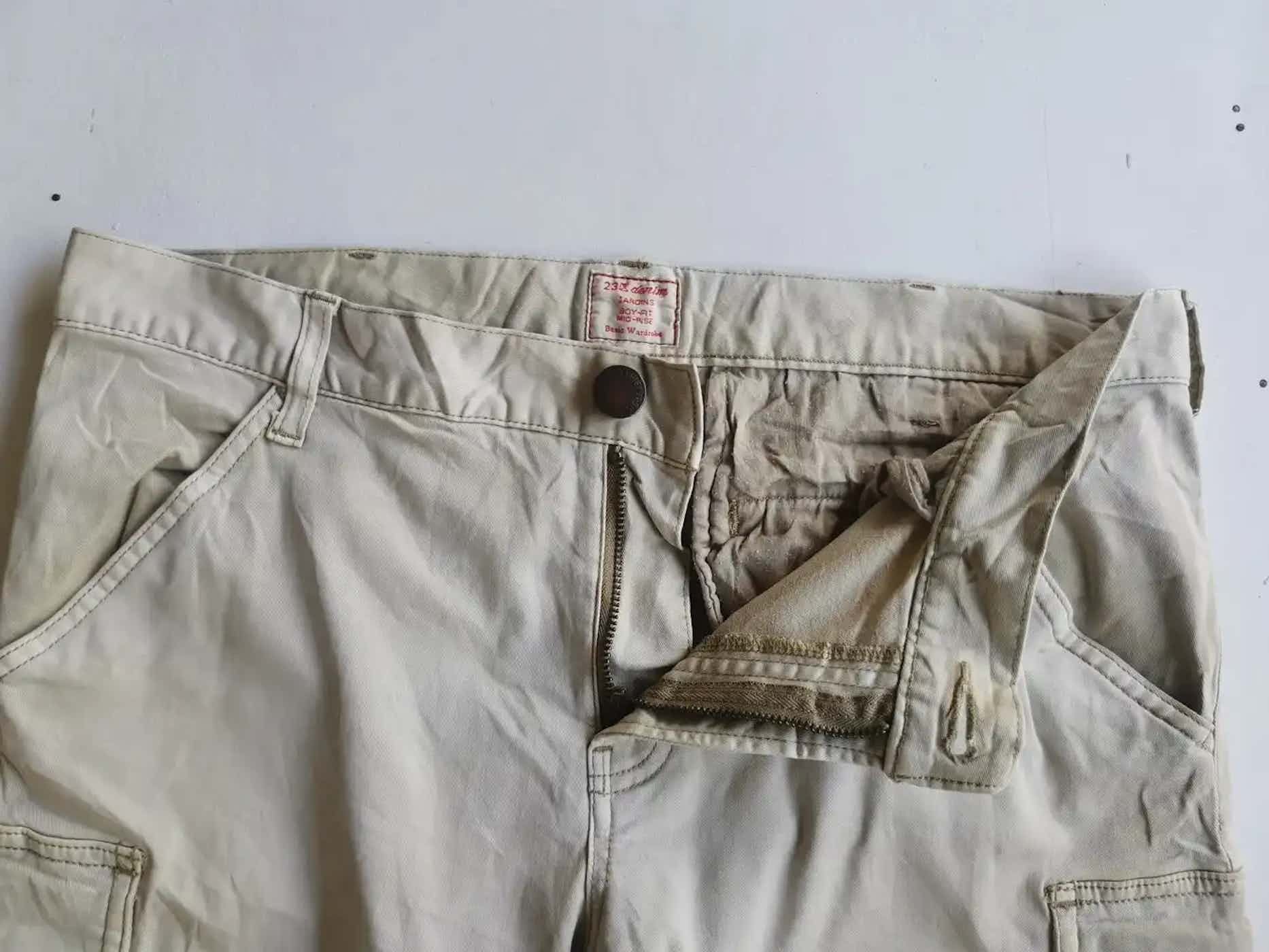 Japanese Brand 23 Denim Tactical Multipocket Cargo Pants Size US 31 - 7 Thumbnail