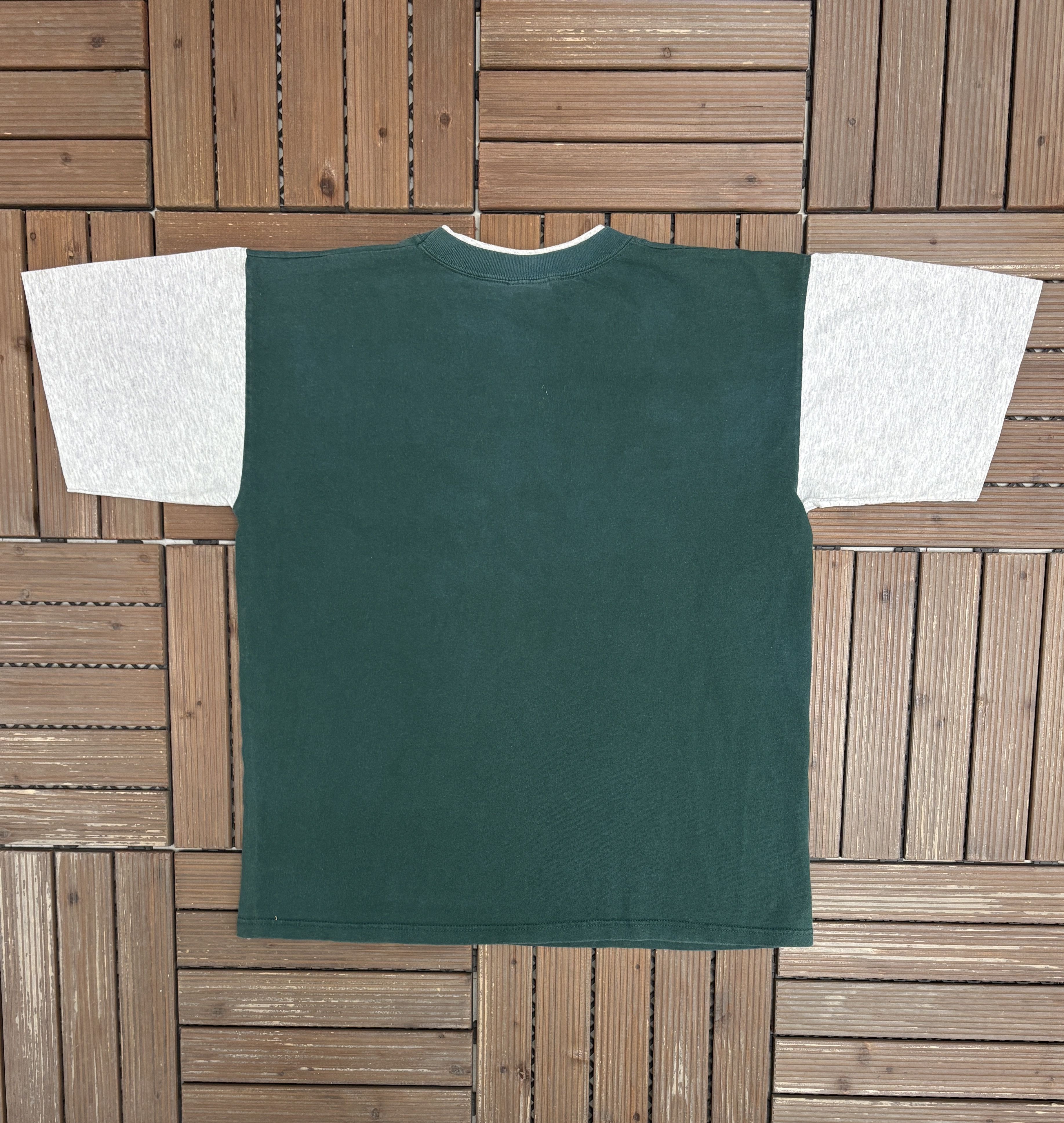 Vintage Marshall Thundering Herd Football Vintage Green T-Shirt Tee Size US L / EU 52-54 / 3 - 3 Thumbnail