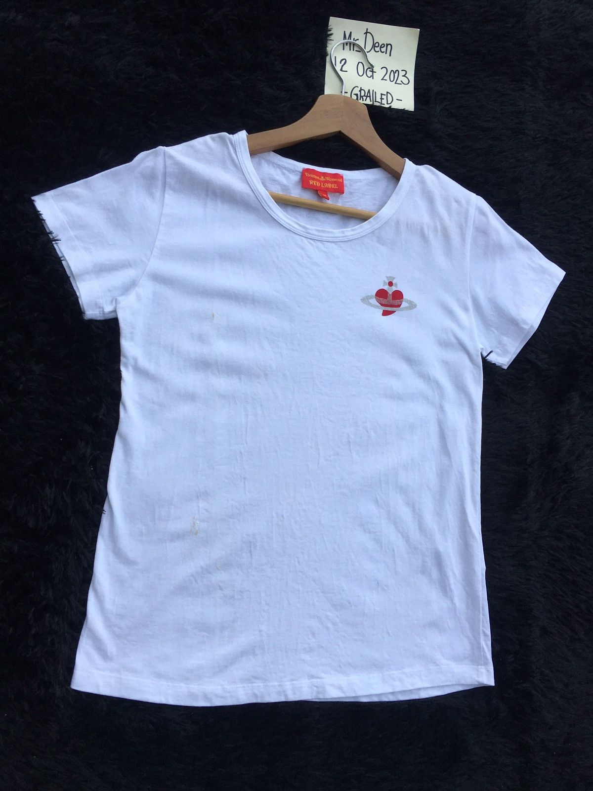 Vivienne Westwood Rare Vintage Vivienne Westwood Logo Tshirt Size S / US 4 / IT 40 - 2 Thumbnail