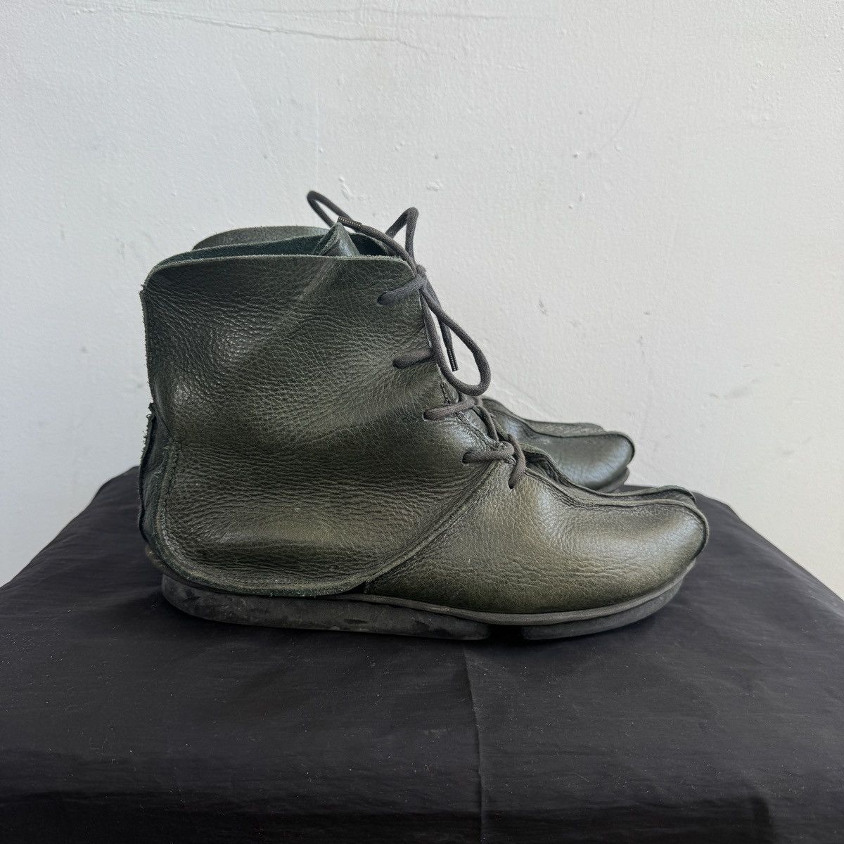 Trippen 00's Trippen Goblin Core Avant Garde Leather Boots Size US 8 / IT 38 - 2 Thumbnail