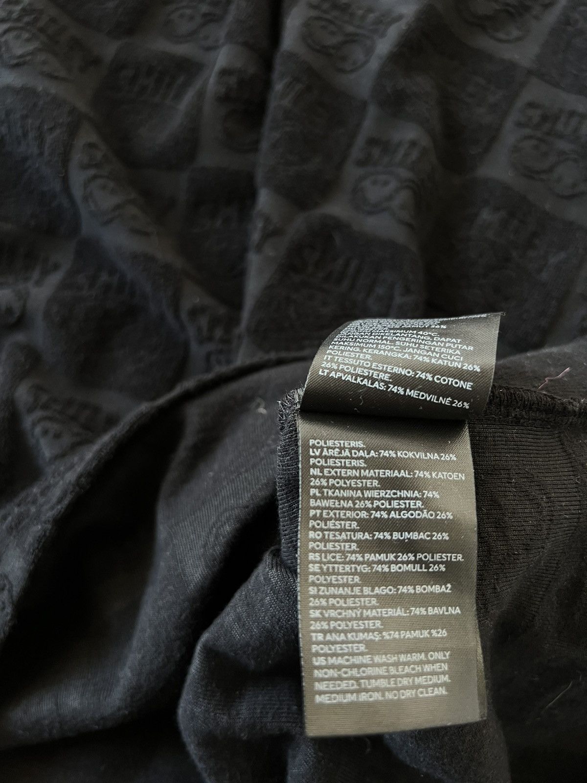 H&M × Other H&M x Smile Mens Textured Polo Shirt Tee‼️ Size US S / EU 44-46 / 1 - 24 Thumbnail