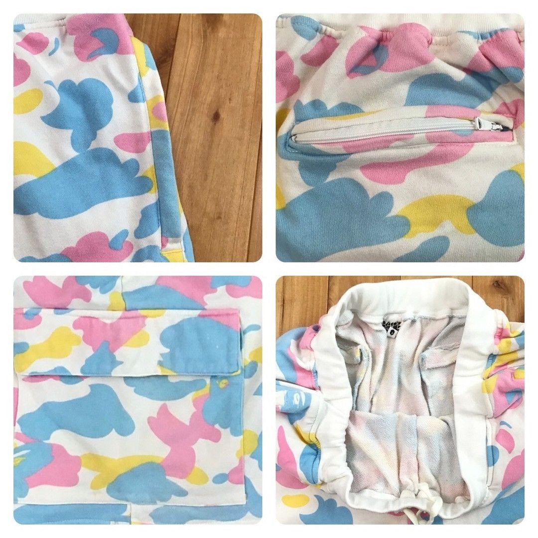 Bape BAPE Multi camo sweat cargo shorts cotton candy camo ★size L Size US 34 / EU 50 - 5 Thumbnail