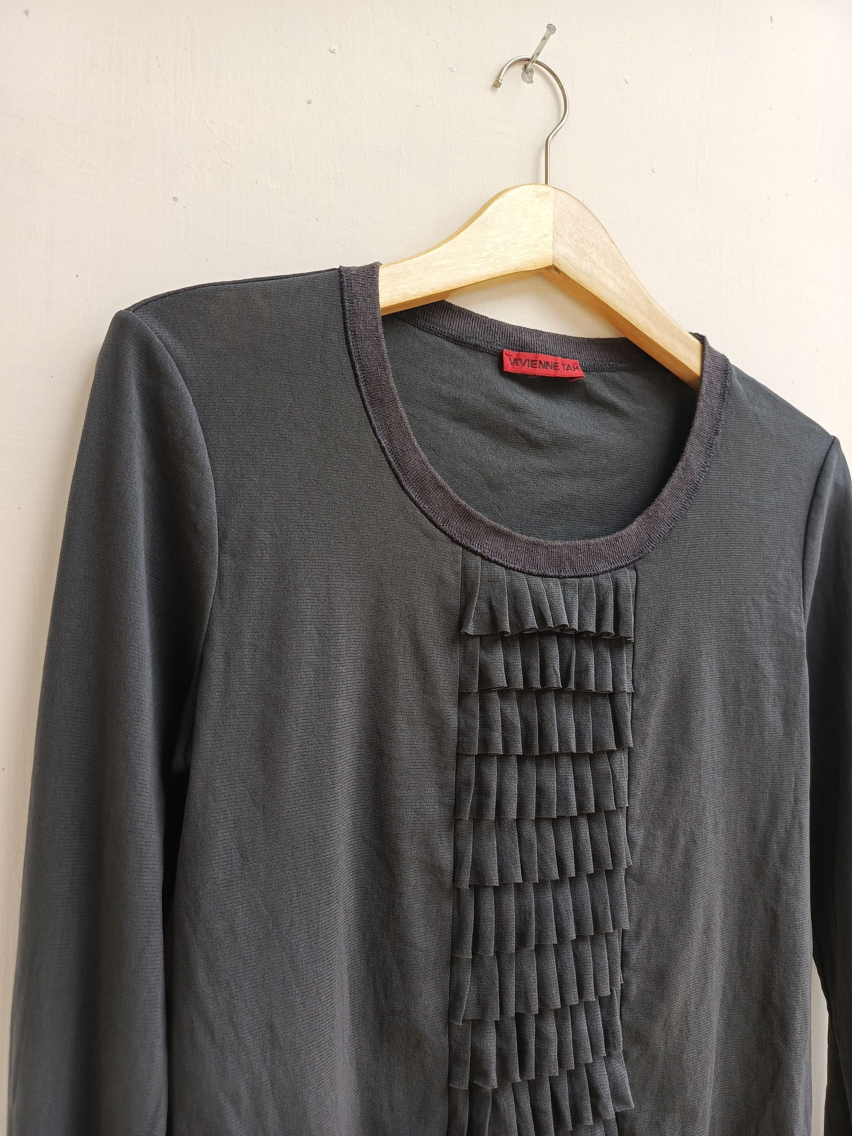 Japanese Brand Vivienne tam long sleeve tshirt Size XS / US 0-2 / IT 36-38 - 4 Thumbnail