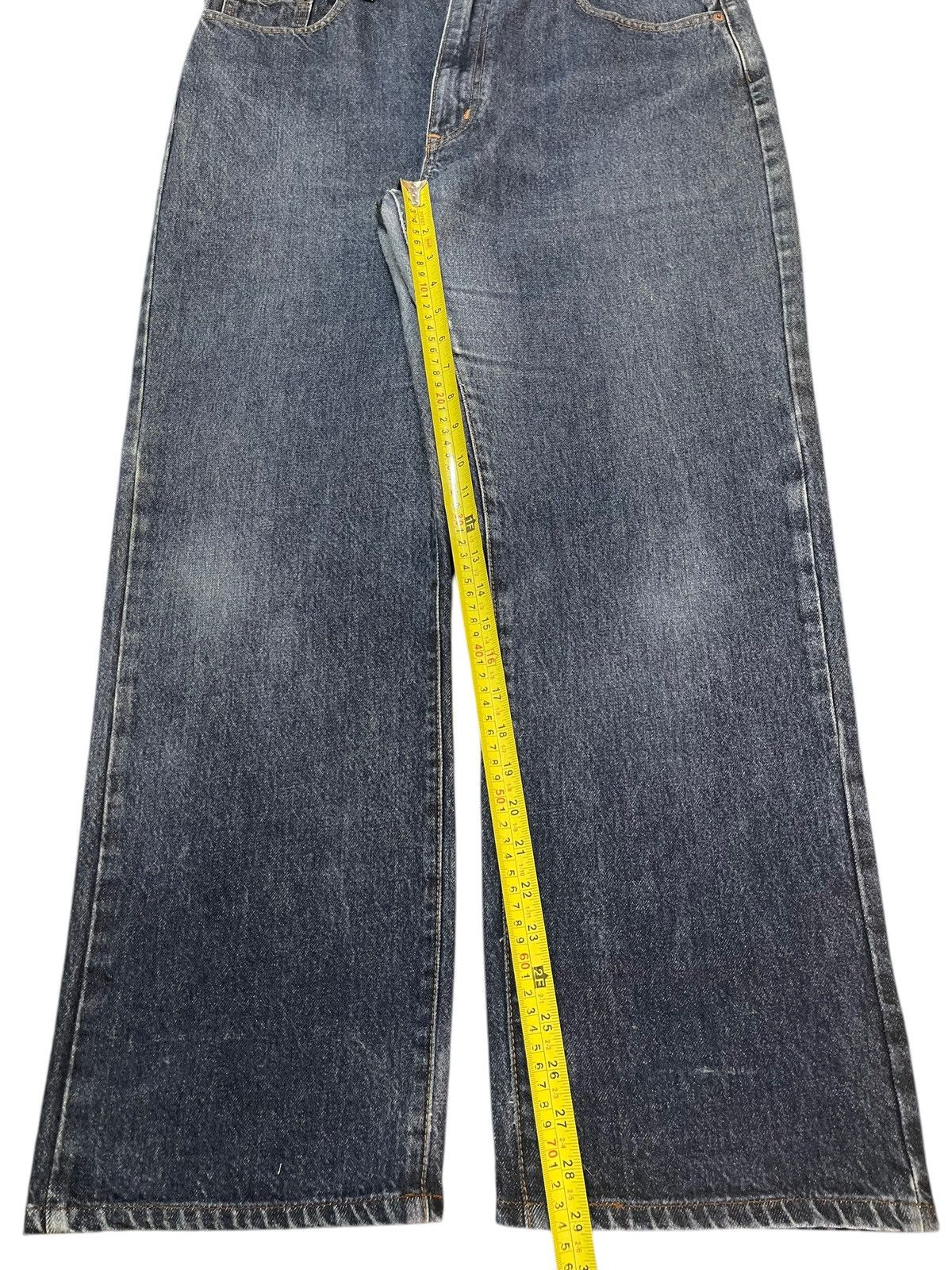 Fubu Vintage Japanese Brand Faded Wash Style Hip Hop Baggy Jeans Size US 36 / EU 52 - 14 Thumbnail