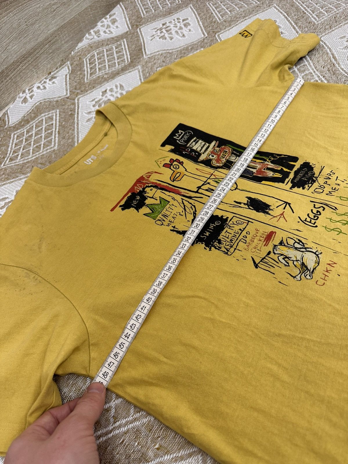 Jean-Michel Basquiat 🔥 Uniqlo x Jean Michel Basquiat Pop Graphic Tee T Shirt Y2K Size US S / EU 44-46 / 1 - 9 Thumbnail