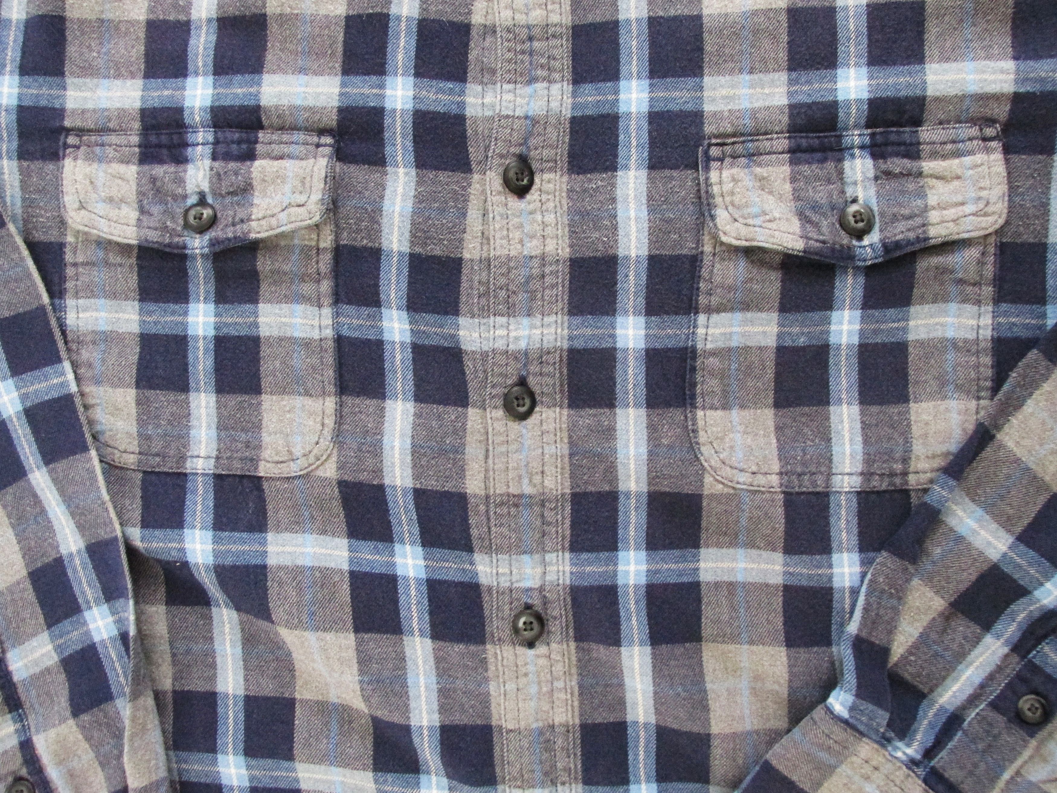 Sonoma Sonoma Men's Cotton Flannel Shirt Size 4XB Size US XXL / EU 58 / 5 - 3 Thumbnail