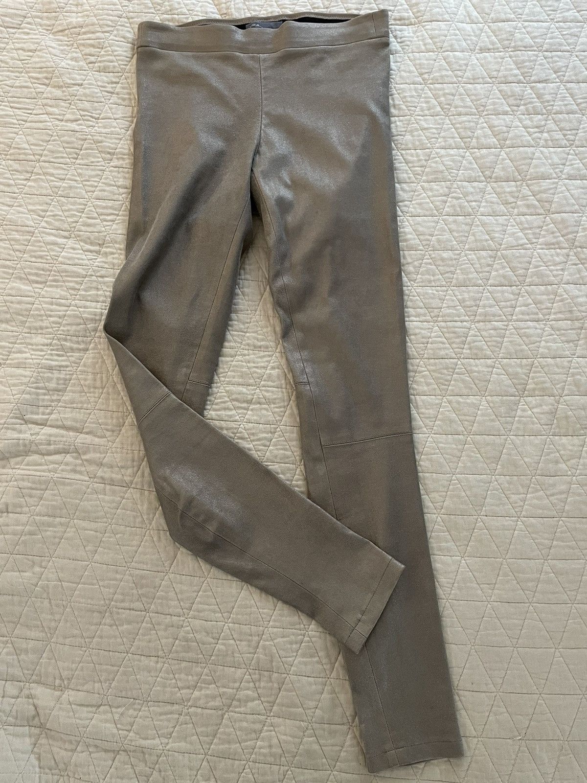 Vince Leather Stretch Legging Size 27" / US 4 / IT 40 - 2 Thumbnail