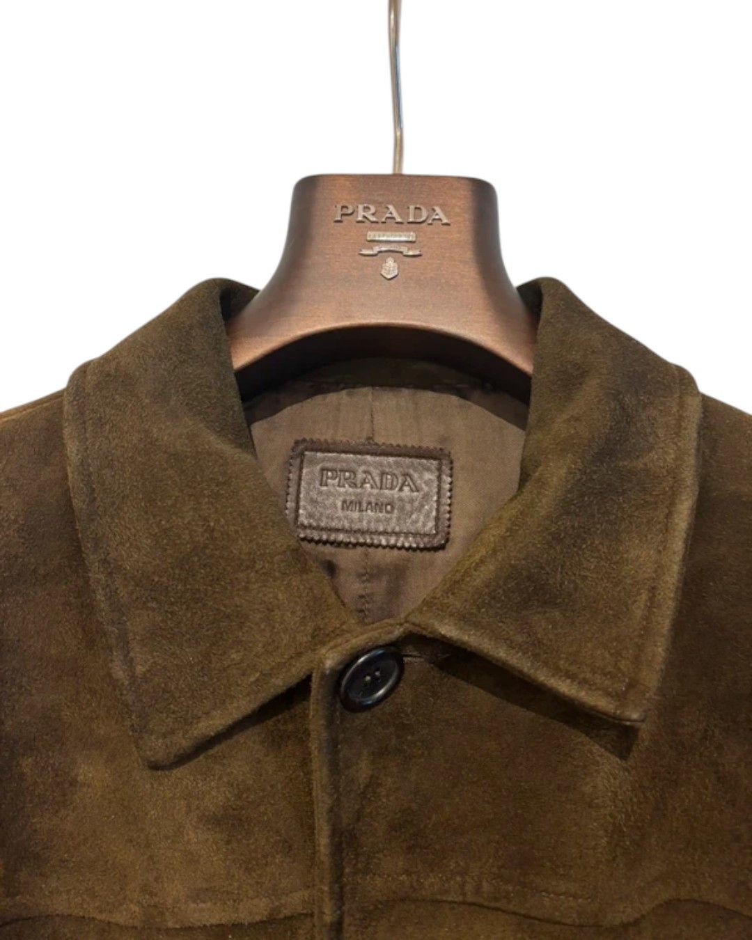 Prada GOATSKIN LEATHER JACKET Size US M / EU 48-50 / 2 - 3 Thumbnail
