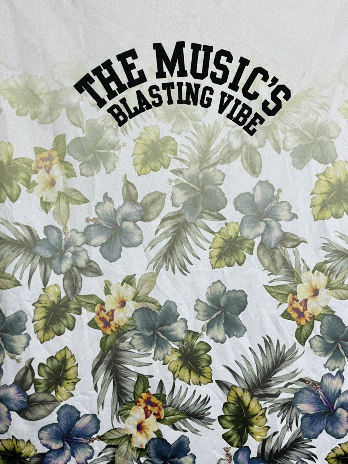 PPFM PPFM THE MUSIC’S BLASTING VIBE B-NECK TEE SHIRT Size US S / EU 44-46 / 1 - 3 Thumbnail
