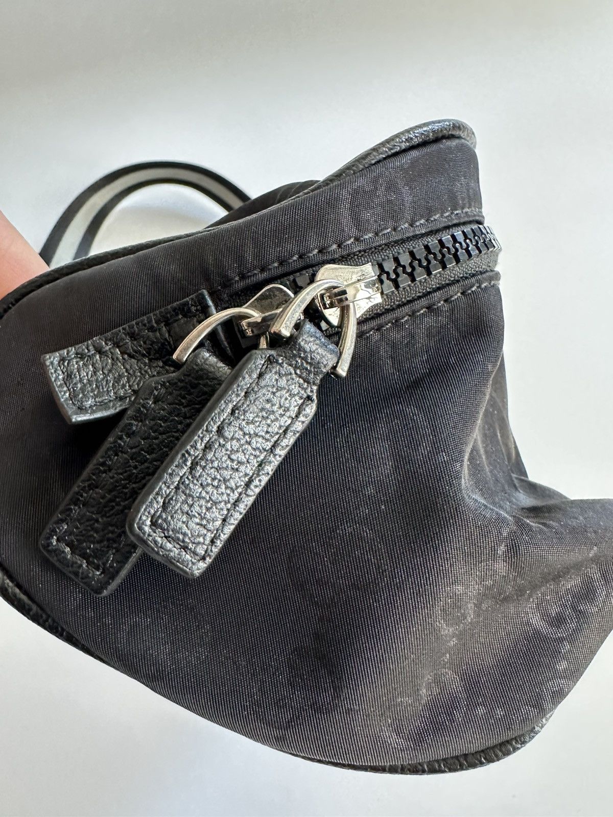 Gucci GUCCI 449182 Black GG Nylon Unisex Belt Bag Waist Size ONE SIZE - 4 Thumbnail