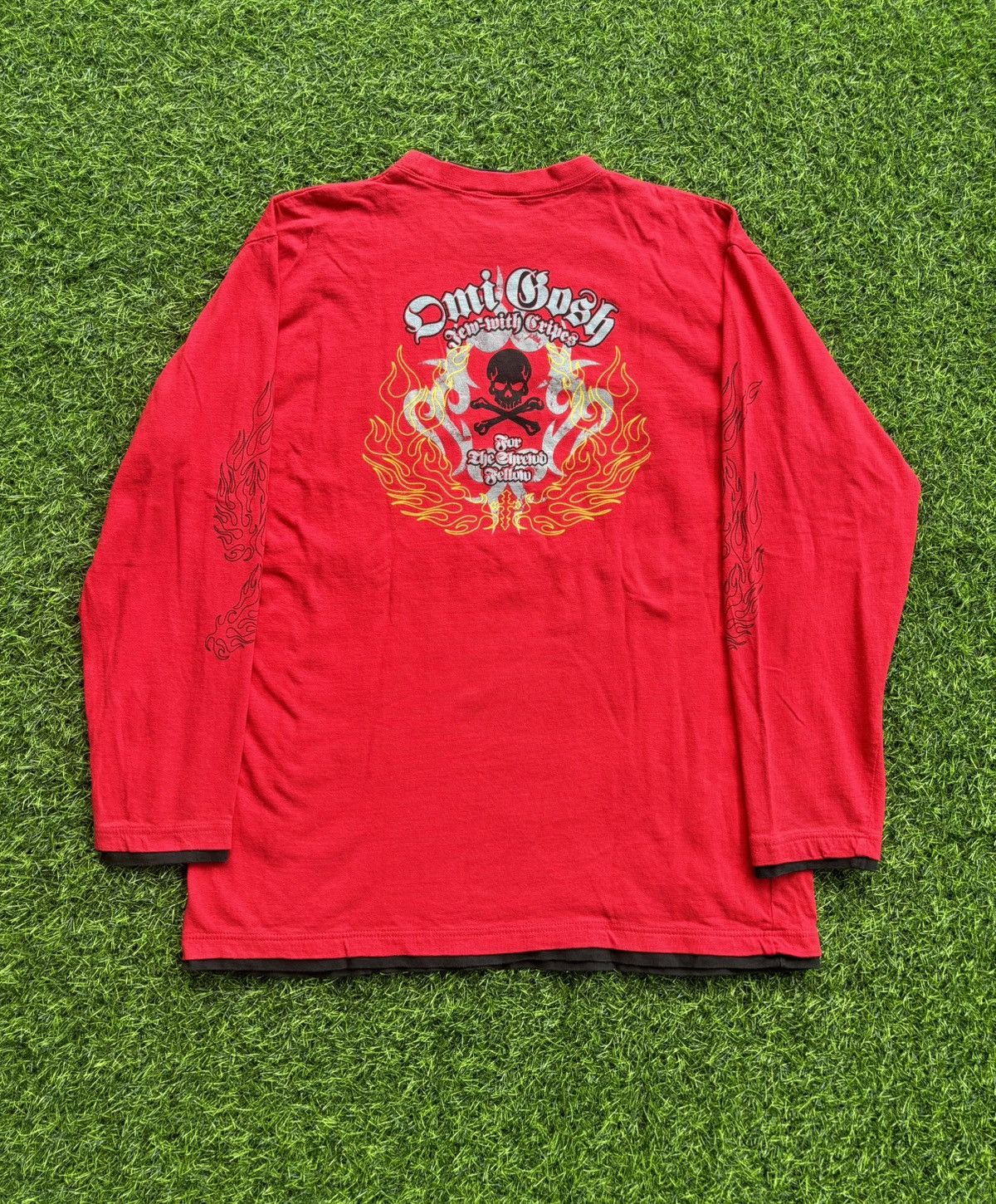 Hysteric Glamour Y2k Barcedos Ifsixwasnine Punk Style Longsleeve Size US L / EU 52-54 / 3 - 1 Thumbnail