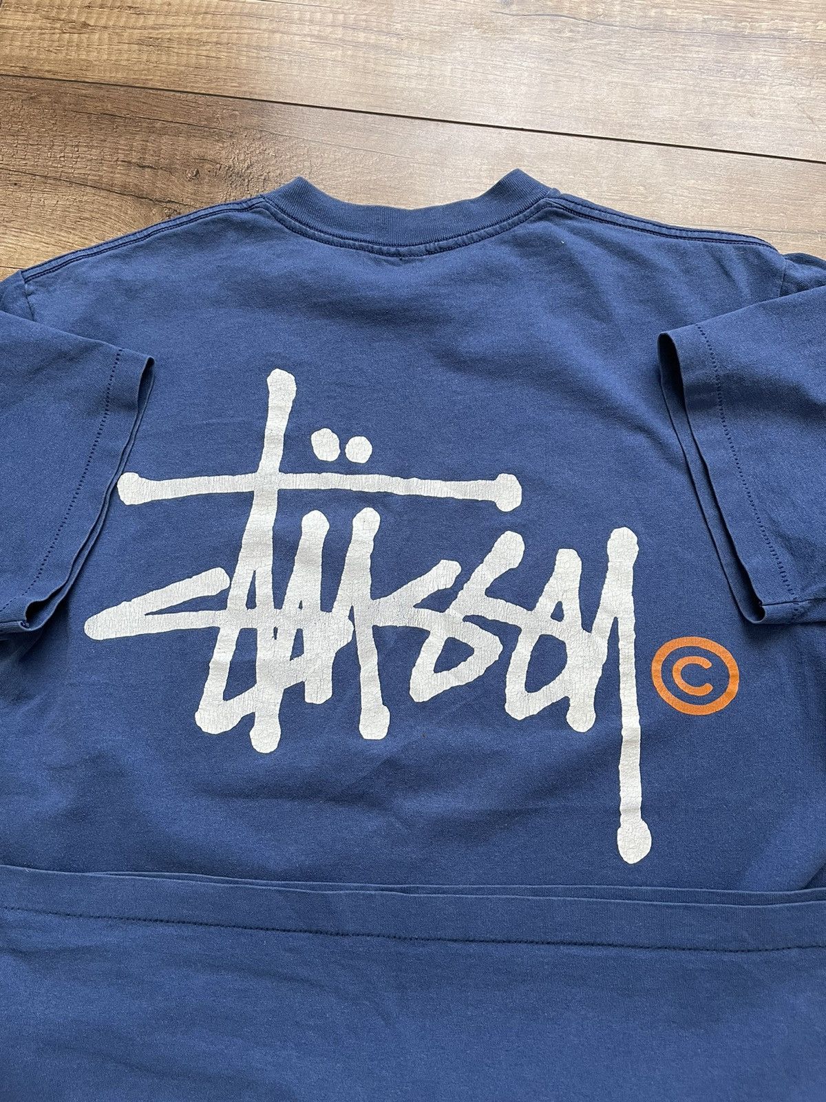 Stussy Stussy Vintage USA Big Logo T-Shirt Tee 90s Size US L / EU 52-54 / 3 - 3 Thumbnail
