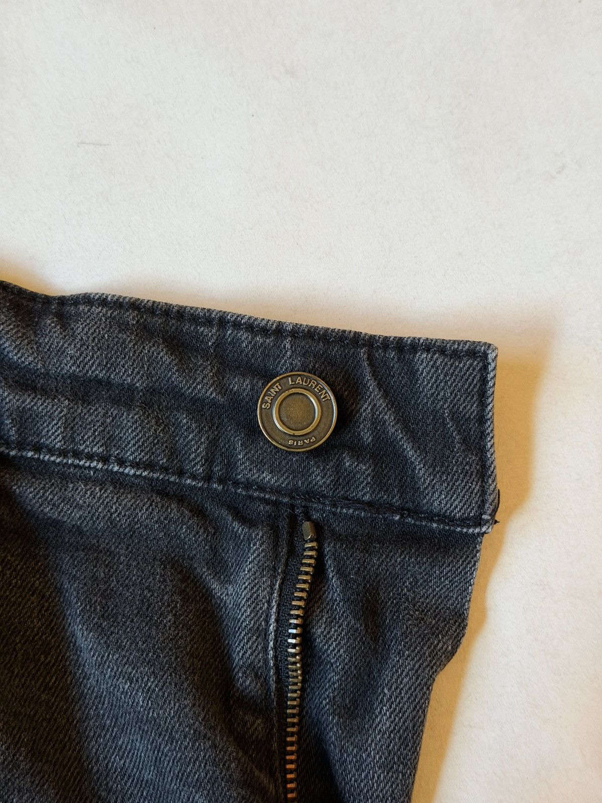 Saint Laurent Paris Saint Laurent 2015 D01 D02 Slim Skinny Jeans By Hedi Slimane Size US 32 / EU 48 - 7 Thumbnail