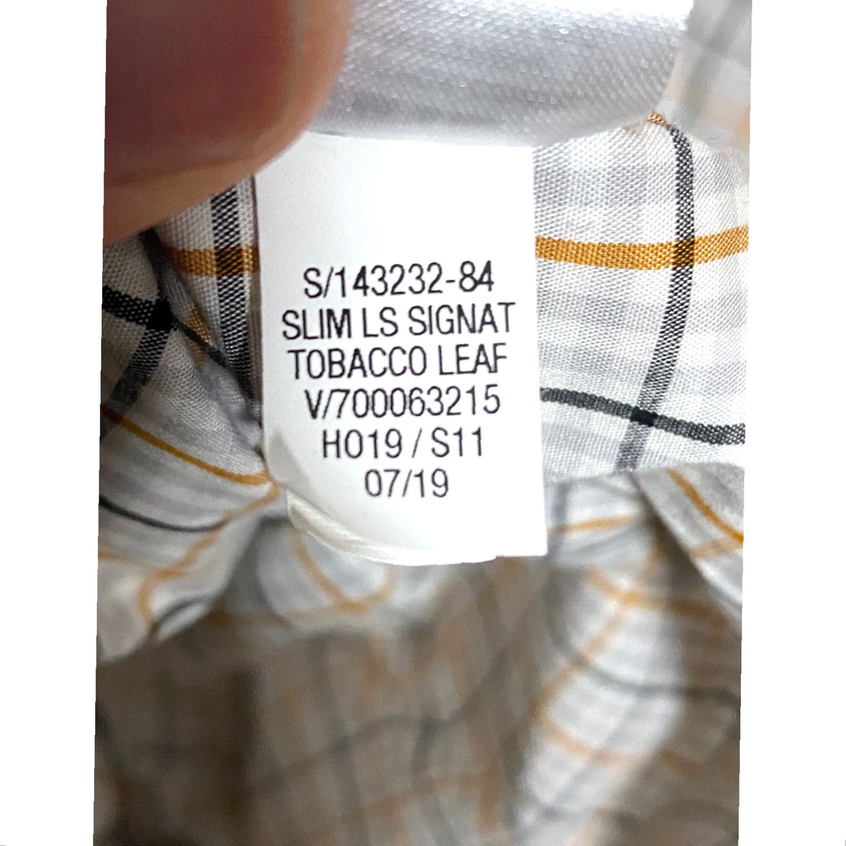 Old Navy Old Navy The Signature Shirt Slim Fit Button-Up Mens S Non-Iron Long Sleeve White Plaid Office Workwear Preppy Casual Size US S / EU 44-46 / 1 - 7 Thumbnail