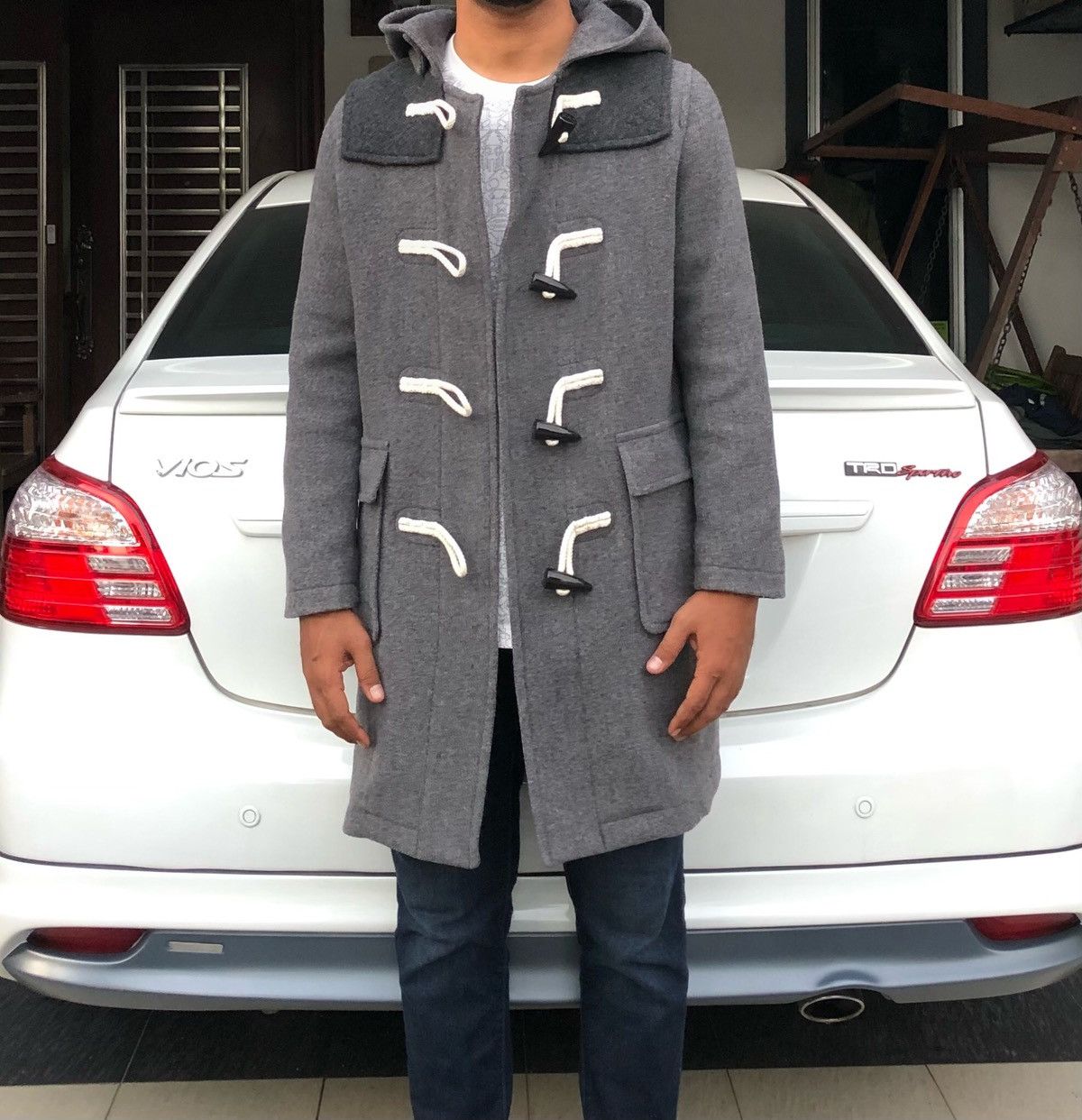 JW Anderson × Uniqlo Uniqlo JW Anderson Duffle Coat Jacket Size US M / EU 48-50 / 2 - 2 Thumbnail