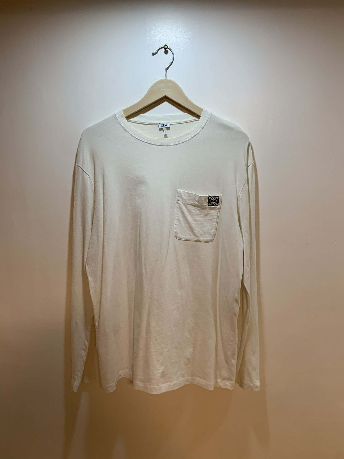 Loewe Loewe Anagram Embroidered L/S Shirt Size US XS / EU 42 / 0 - 1 Thumbnail