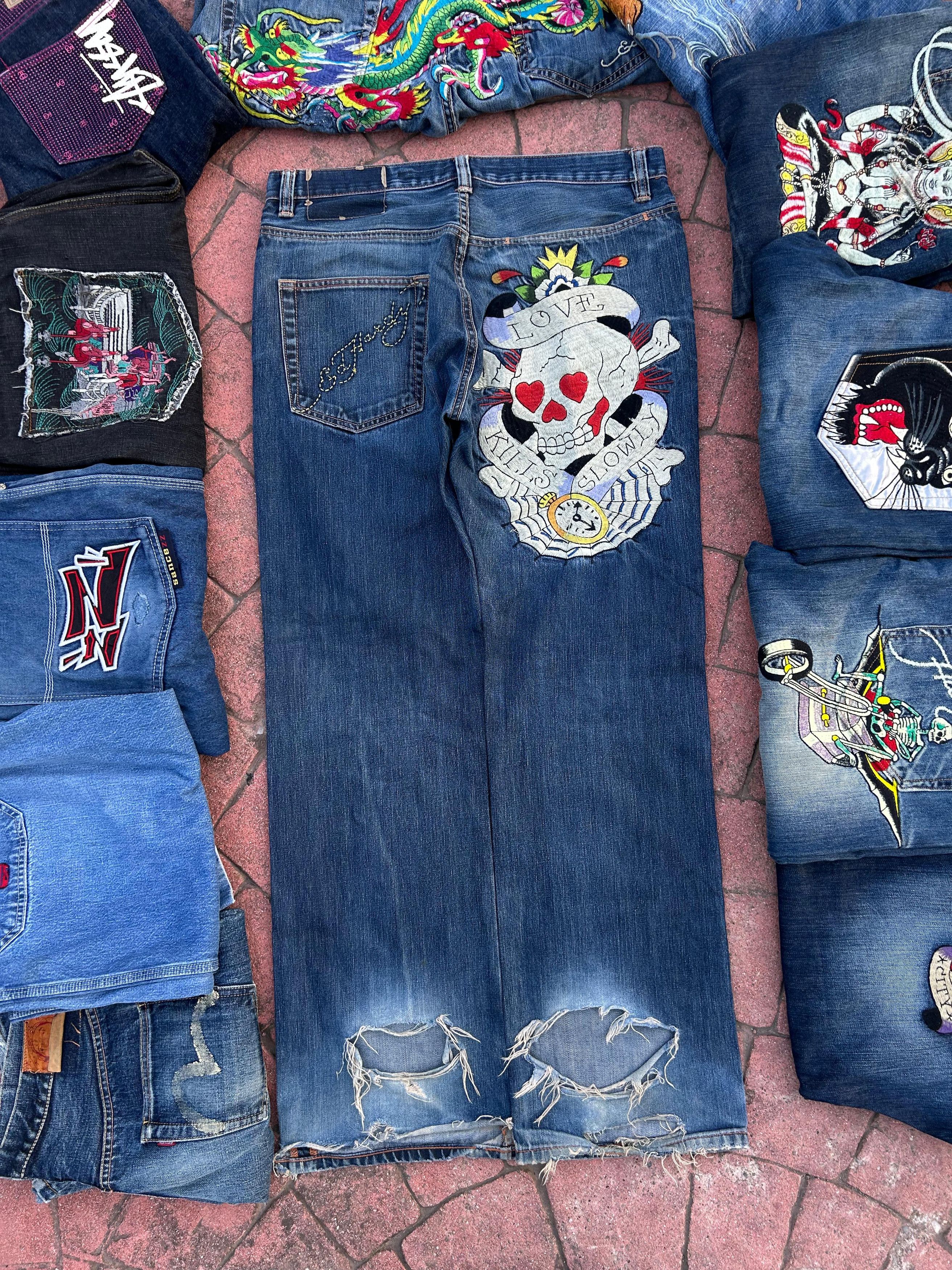 Ed Hardy Ed Hardy Jeans Size US 36 / EU 52 - 1 Thumbnail