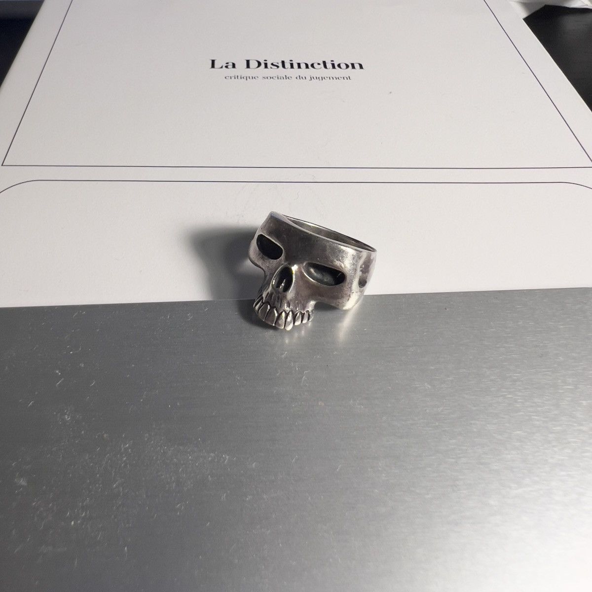 Neighborhood neighborhood x crazy pig skull ring Size ONE SIZE - 1 Thumbnail