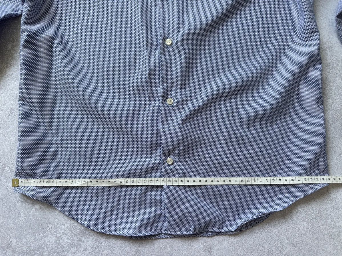 Boggi boggi milano shirt long sleeve slim fit size 40/15 blue Size US M / EU 48-50 / 2 - 6 Thumbnail