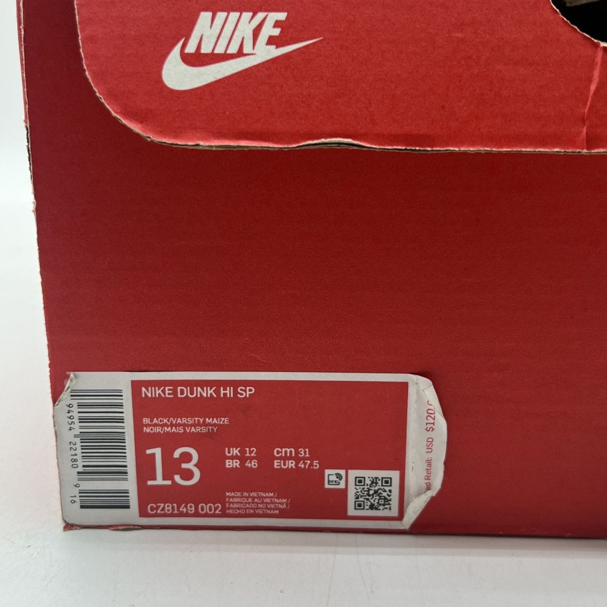 Nike Nike dunk high Iowa Size US 13 / EU 46 - 6 Thumbnail
