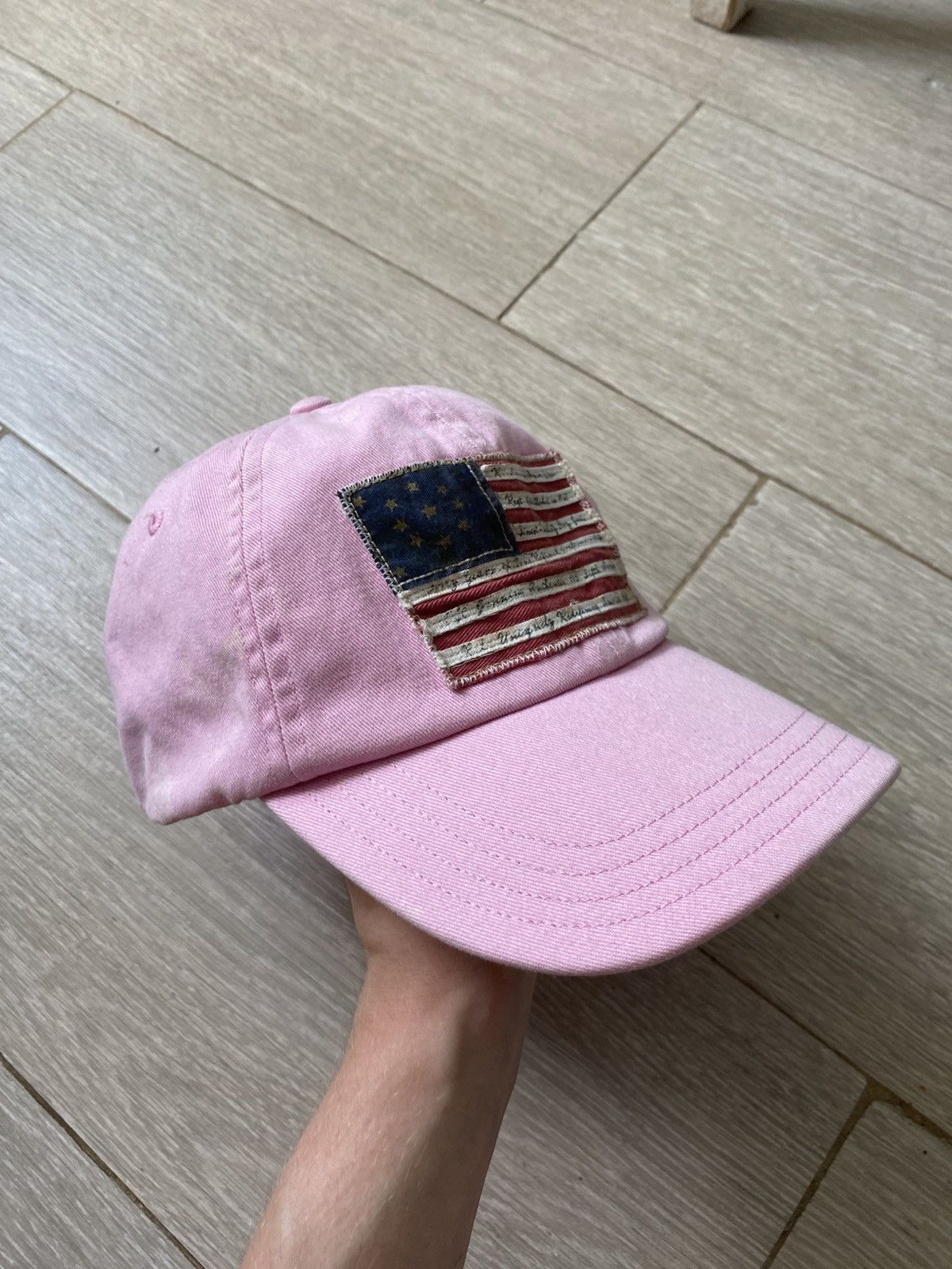 Polo Ralph Lauren OPIUM POLO RALPH LAUREN AMERICAN FLAG CAP Size ONE SIZE - 2 Thumbnail