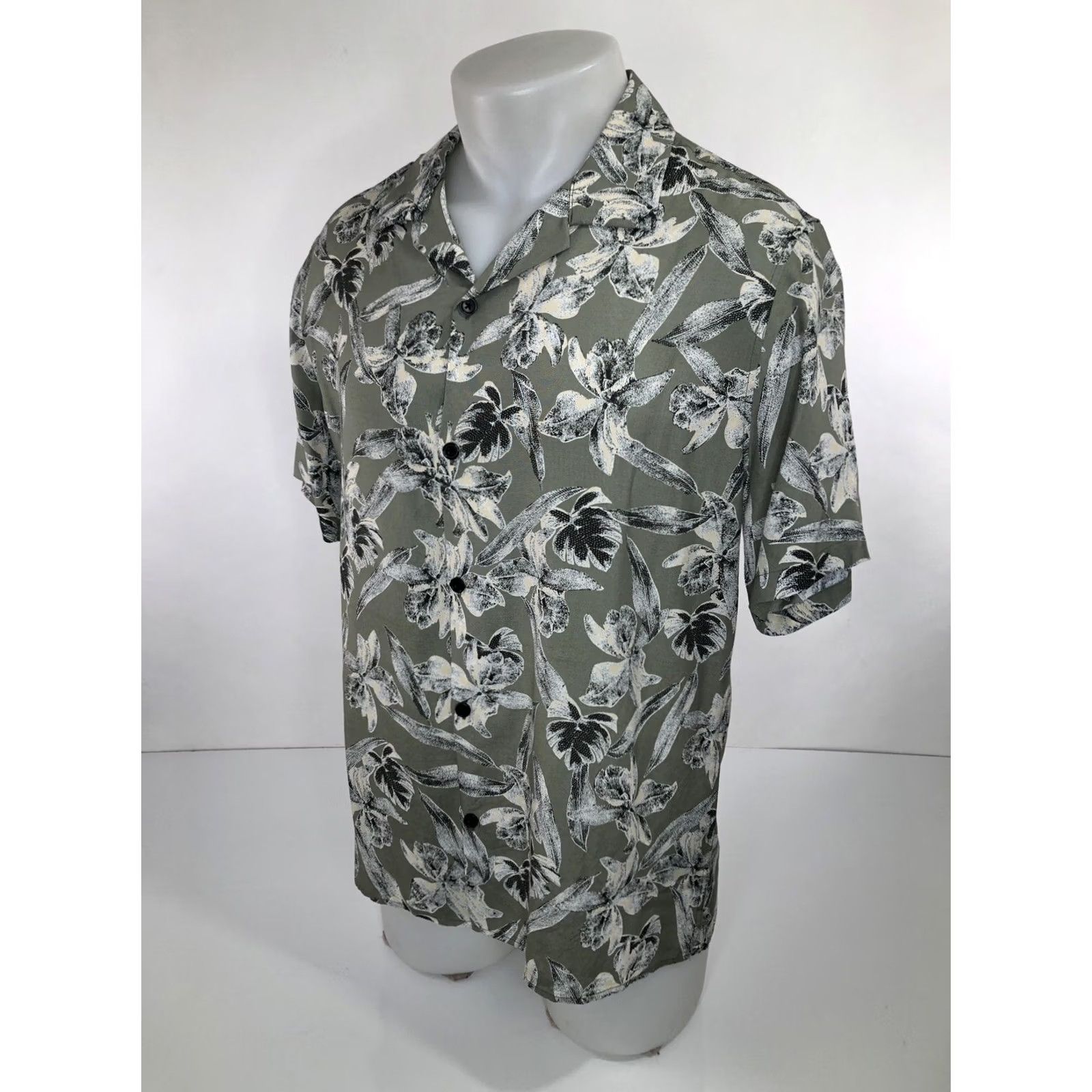 The Kooples THE KOOPLES Floral JAPANESE CLOTH Hawaiian Aloha Island Mens S Shirt EXC Size US S / EU 44-46 / 1 - 3 Thumbnail