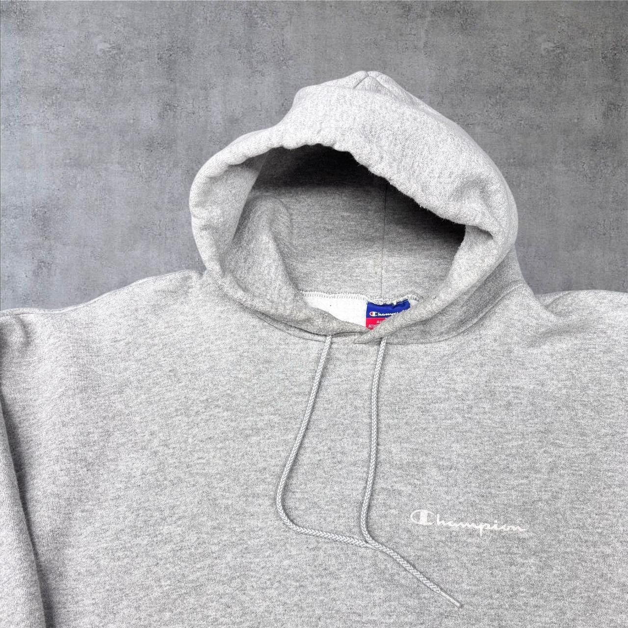 Champion × Vintage Vintage Gray Champion Hoodie Size US XXL / EU 58 / 5 - 2 Thumbnail