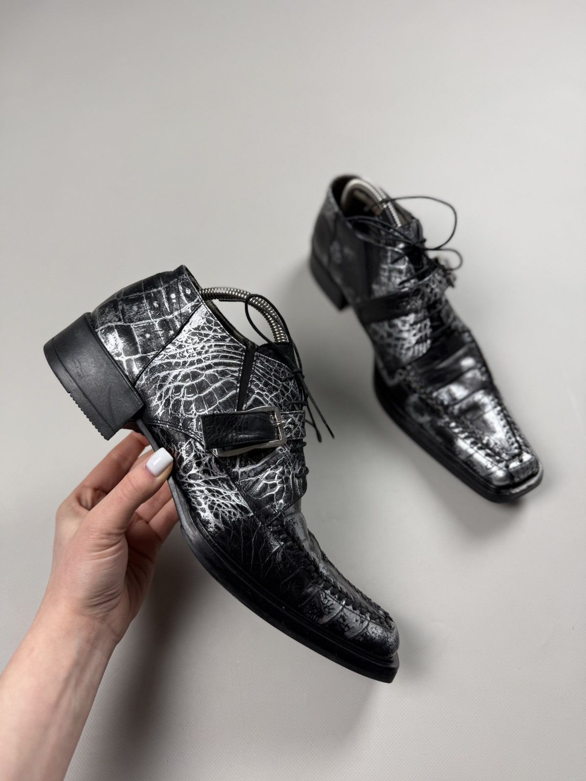 Other Bagatto Men’s Avant-garde Formal Leather Shoes Size 40.5 Size US 7.5 / EU 40-41 - 5 Thumbnail