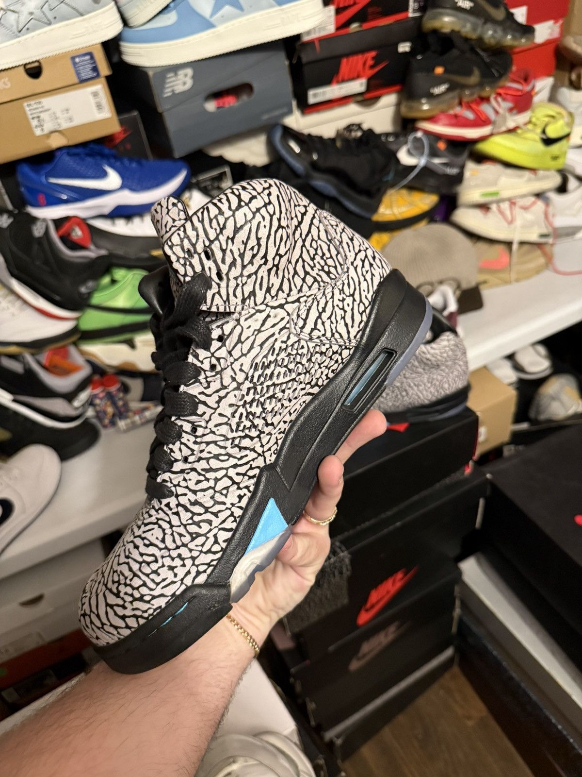Jordan Brand Jordan retro 5 3Lab5 sz 9 Size US 9 / EU 42 - 3 Thumbnail