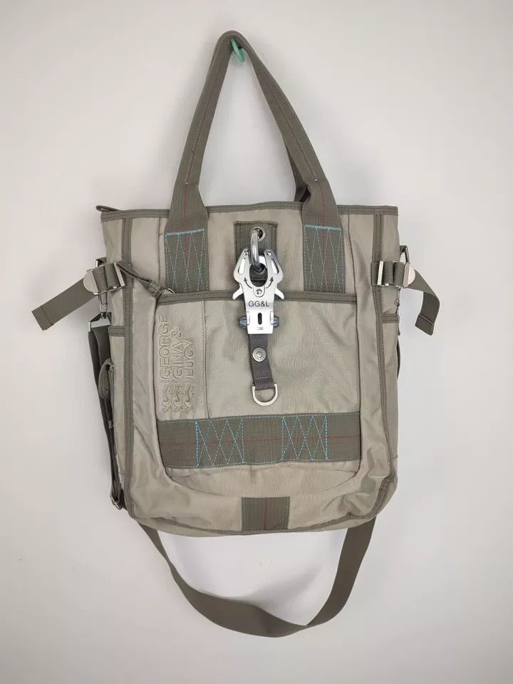 George Gina Lucy Vintage Y2K Avant Garde Shoulder Bag George Gina & Lucy in Grey, Women's